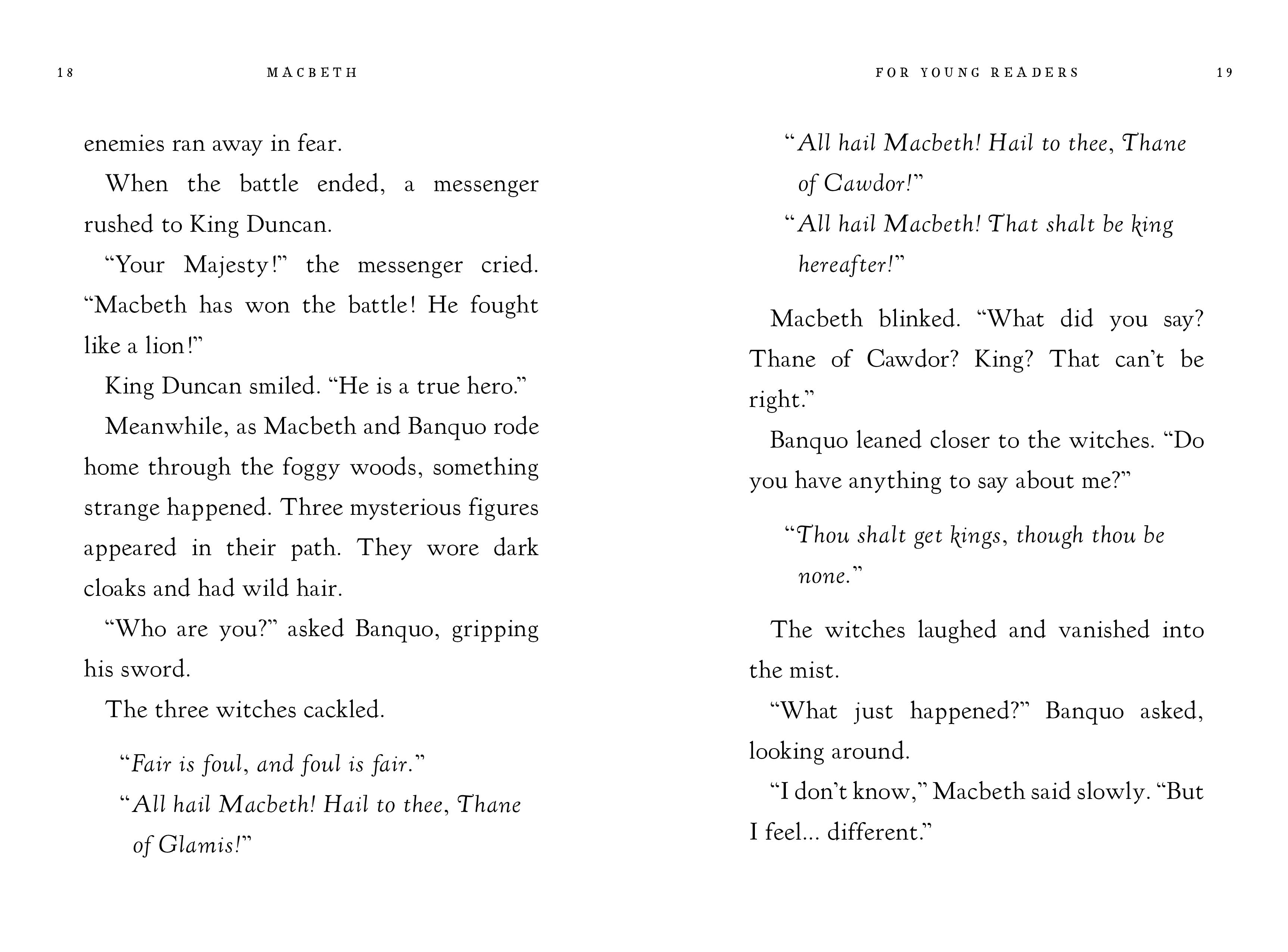 Macbeth For Young Readers