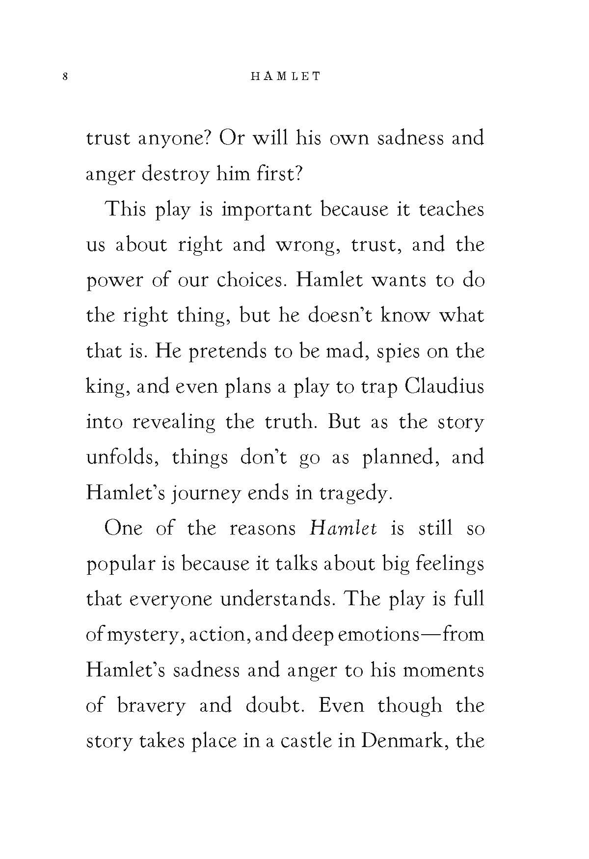Hamlet For Young Readers