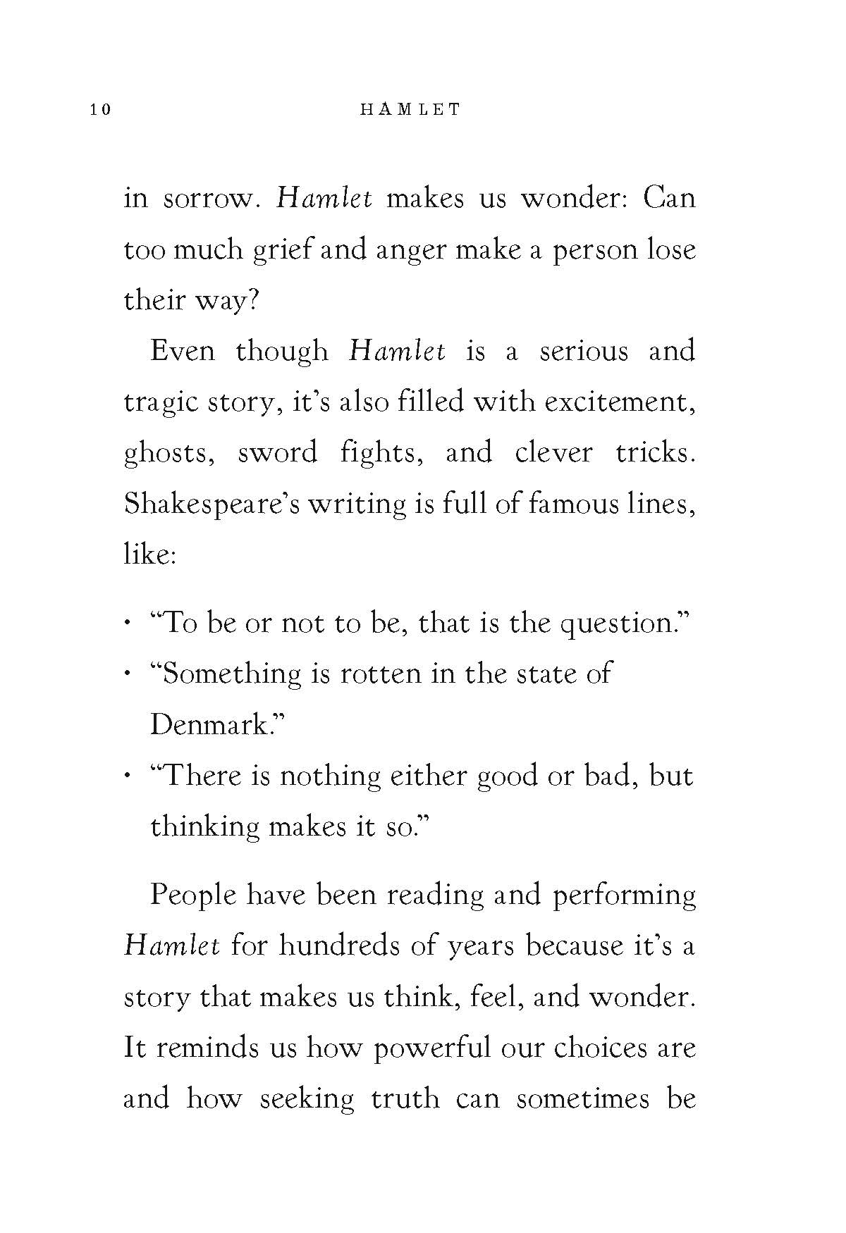 Hamlet For Young Readers