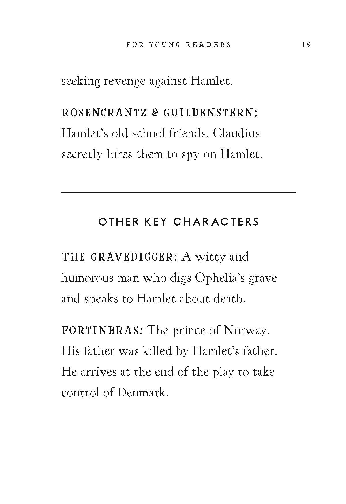 Hamlet For Young Readers