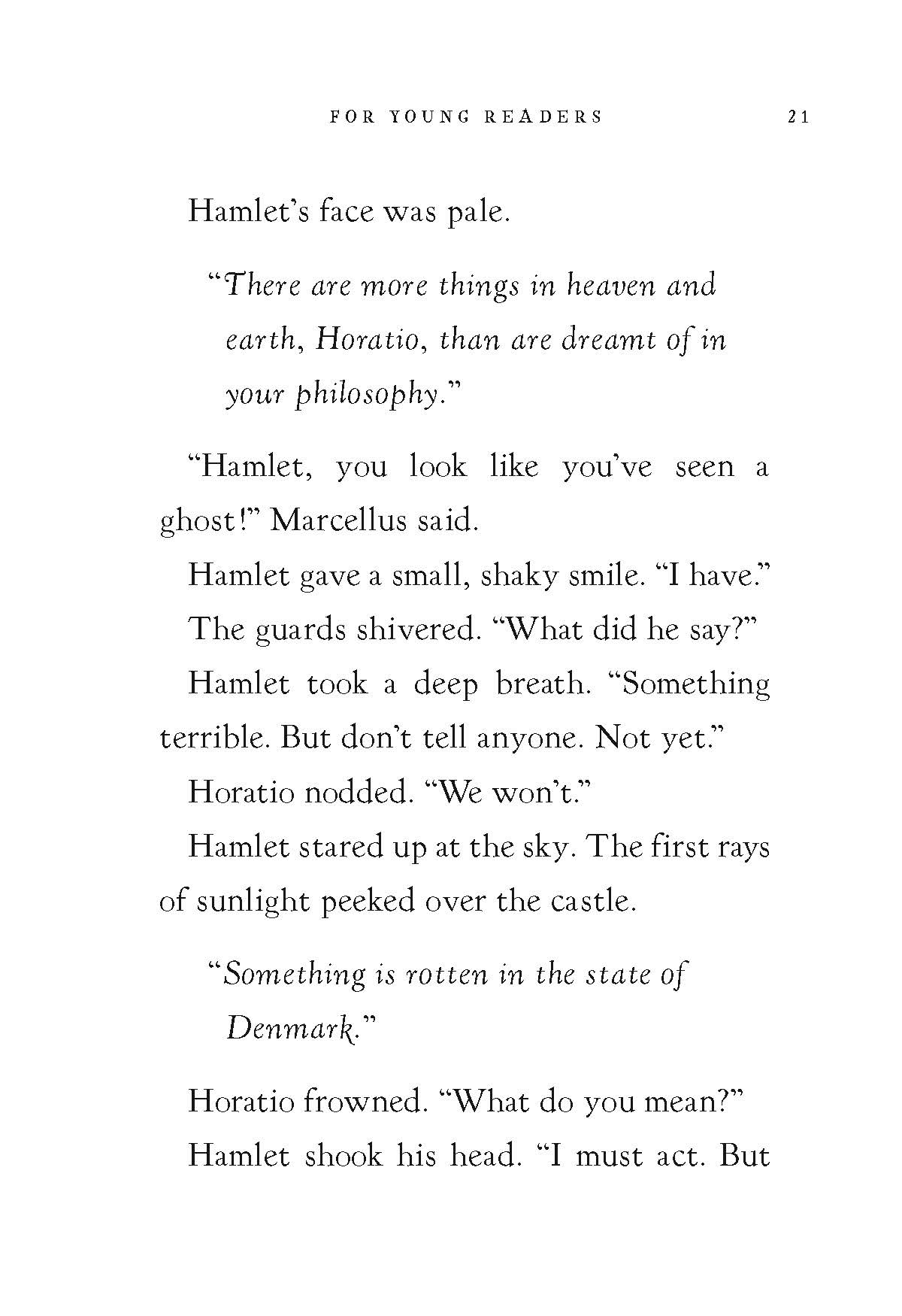 Hamlet For Young Readers