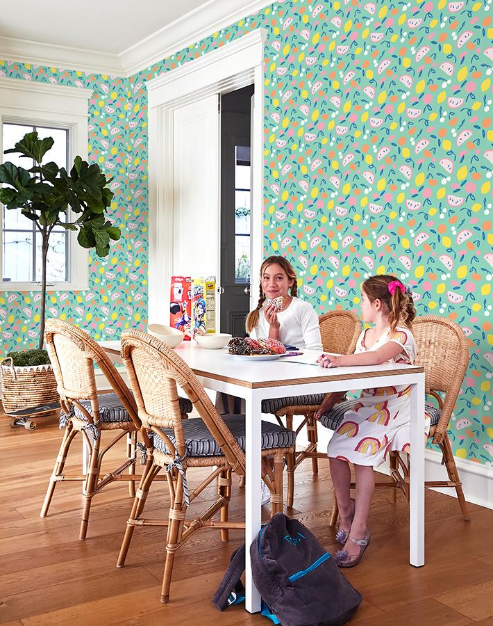 'island Fruits' Wallpaper By Tea Collection - Caribbean