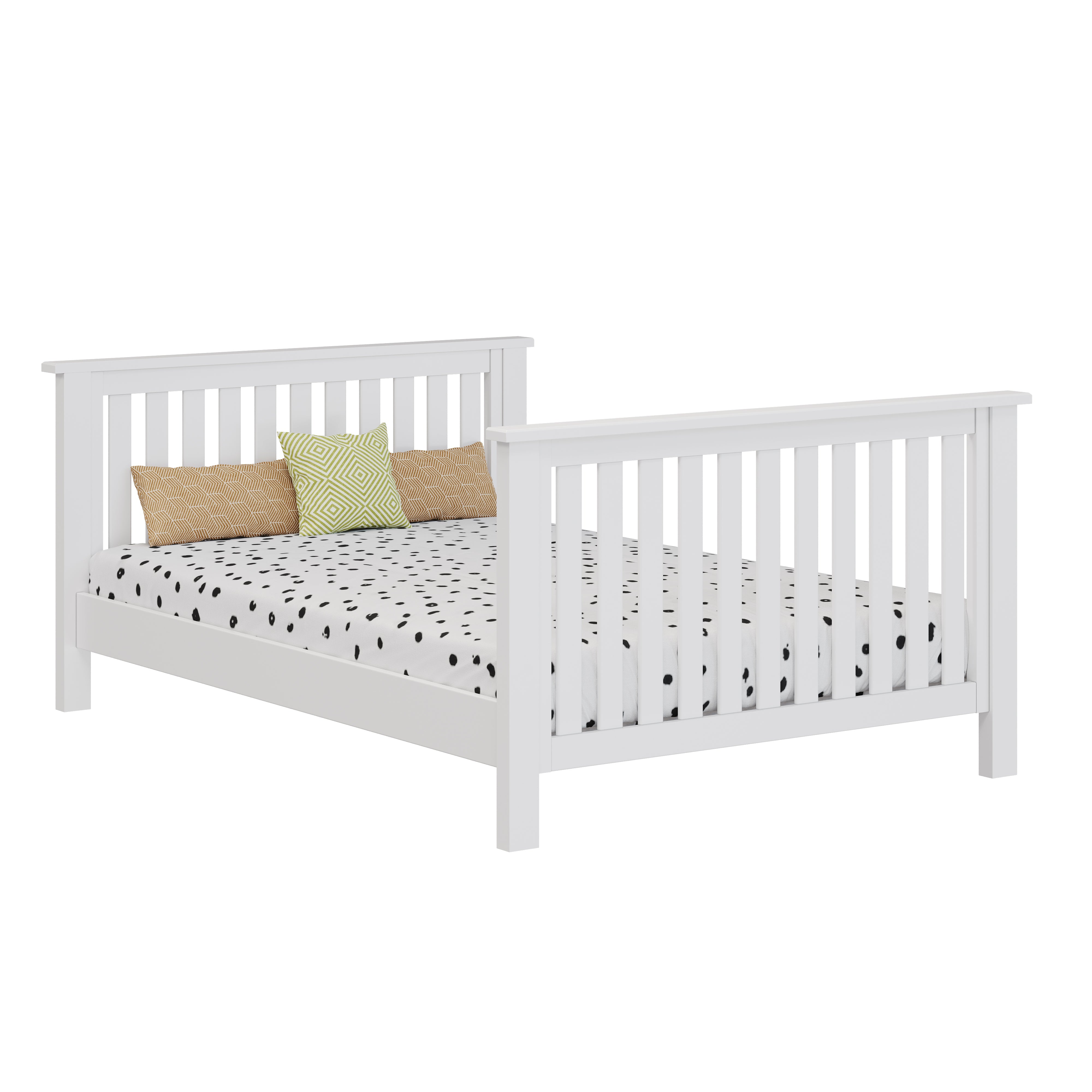 "just White" Island 4-in-1 Convertible Crib