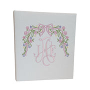Baby Memory Book - Ivory Linen (w/ Accent)
