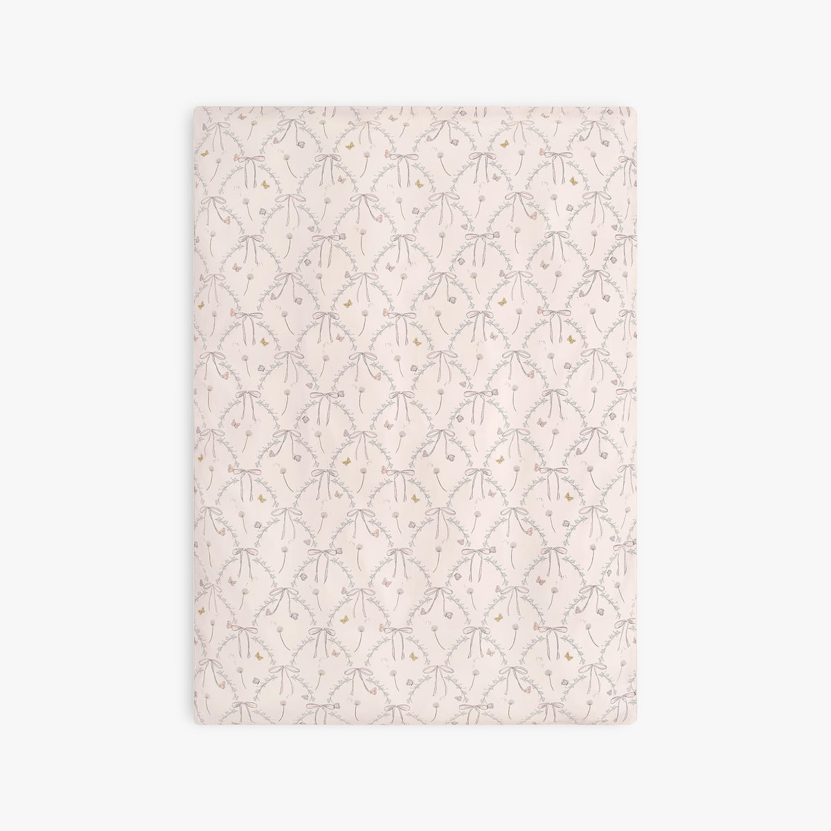 Bows & Butterfly Kisses Toddler Duvet - Pink