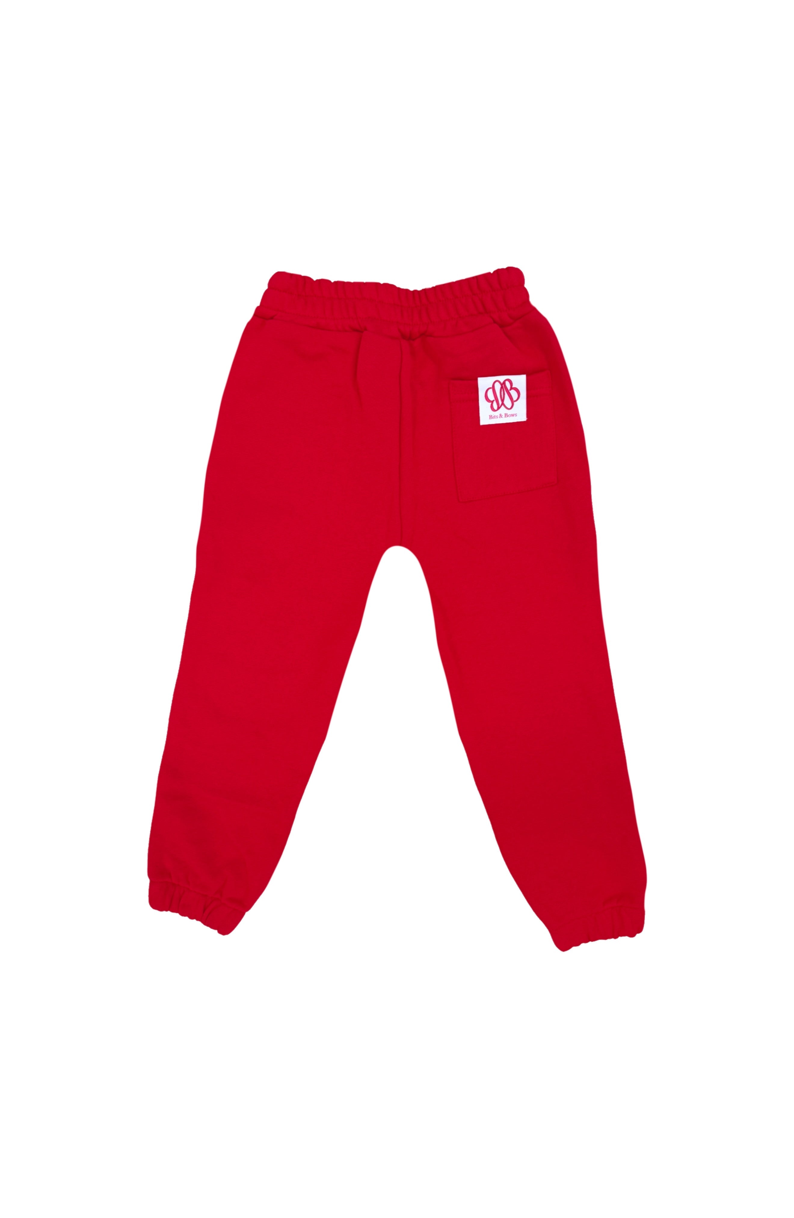 Red Jogger Sweatpants