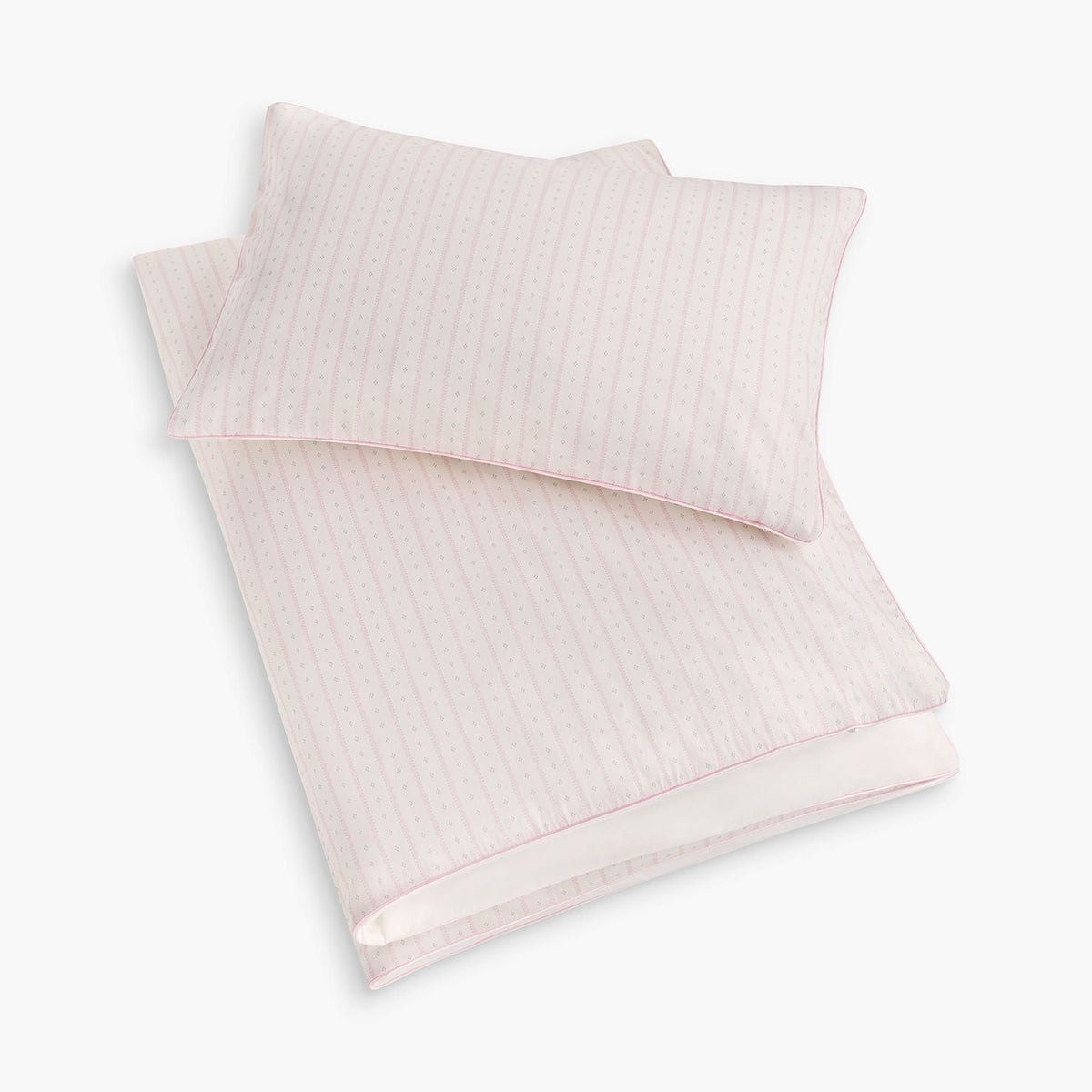 Petal Scallops Toddler Duvet - Pink