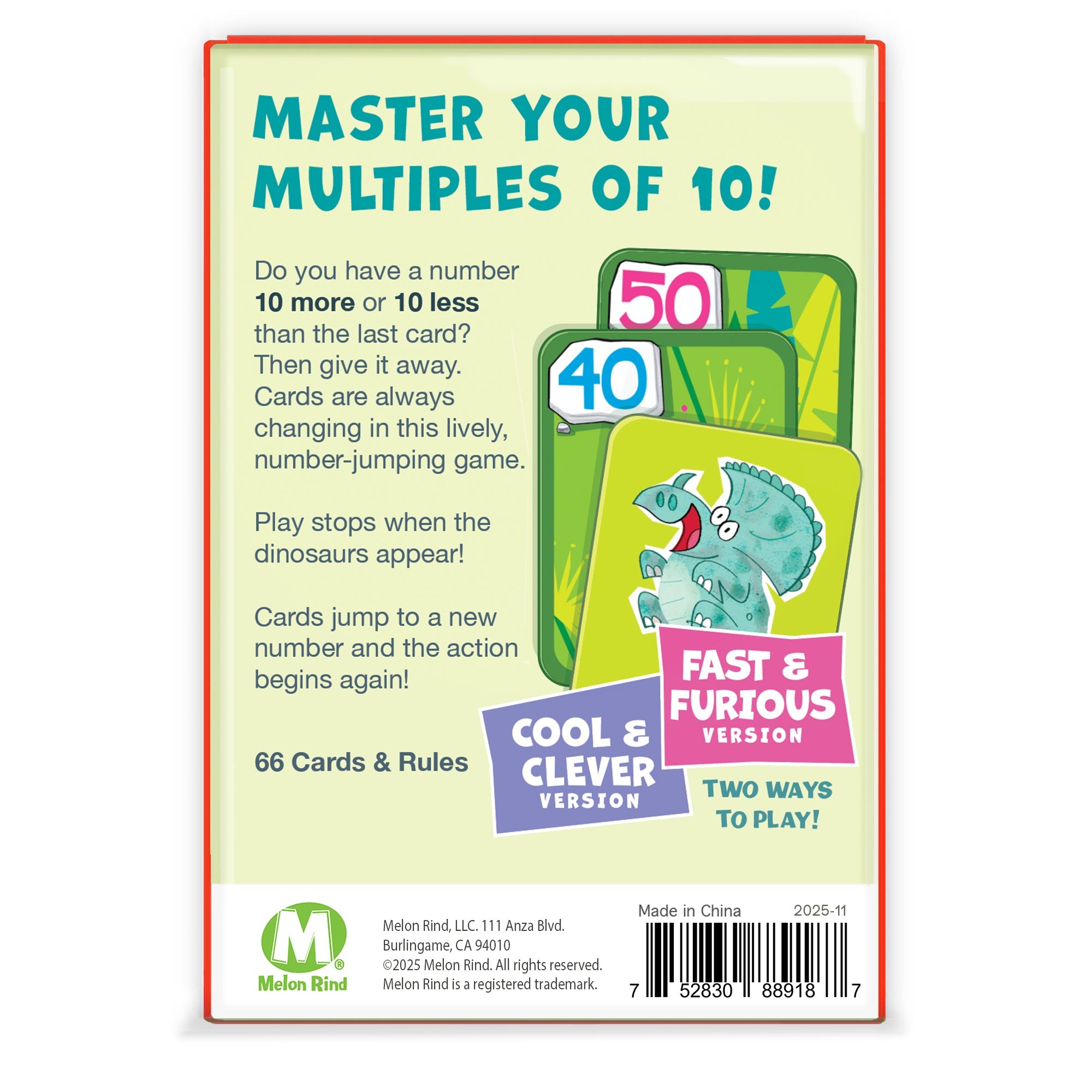 Jump 10 - Multiples Of 10 Game