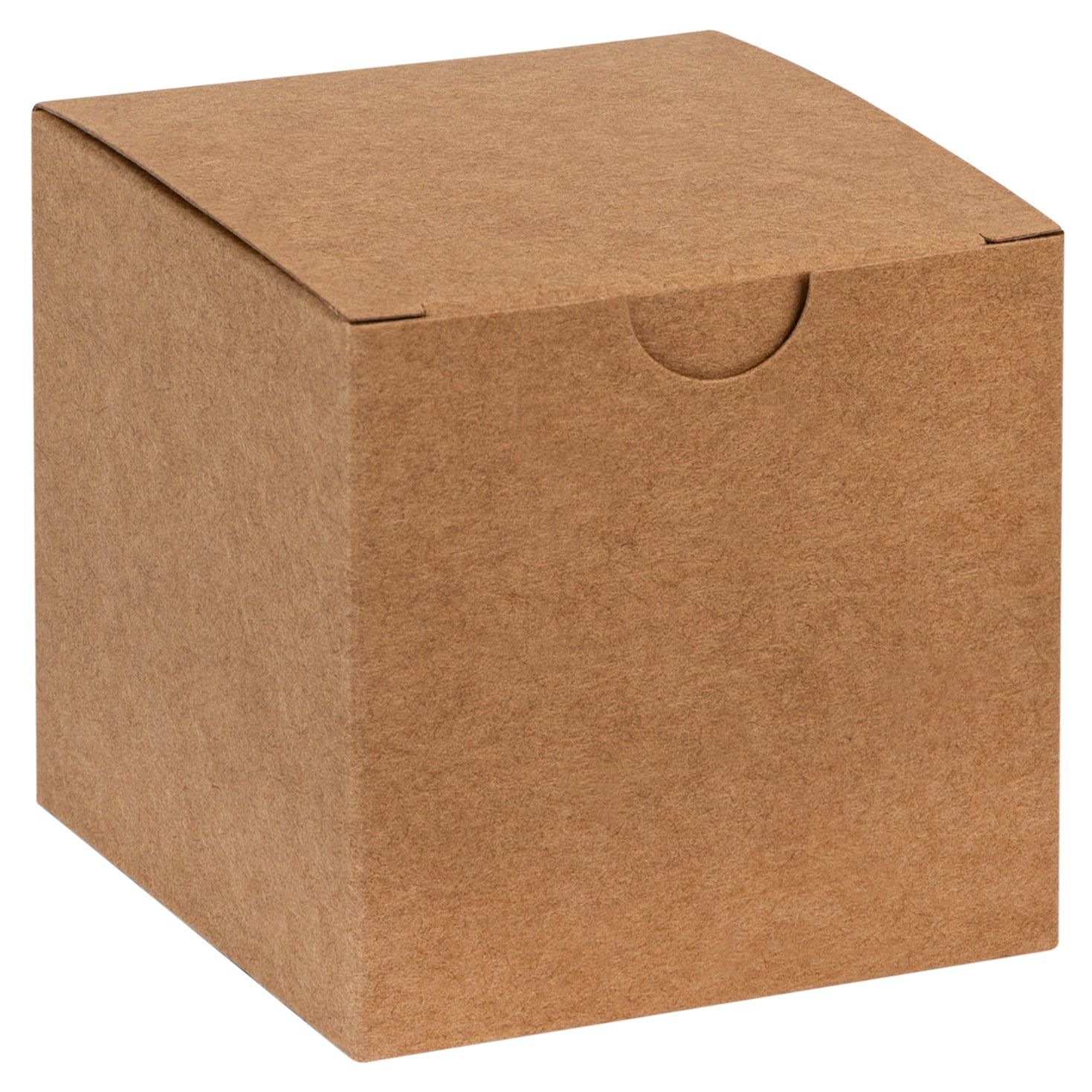 Cube Kraft Gift Tuck Top Boxes 36 Pack 3x3x3