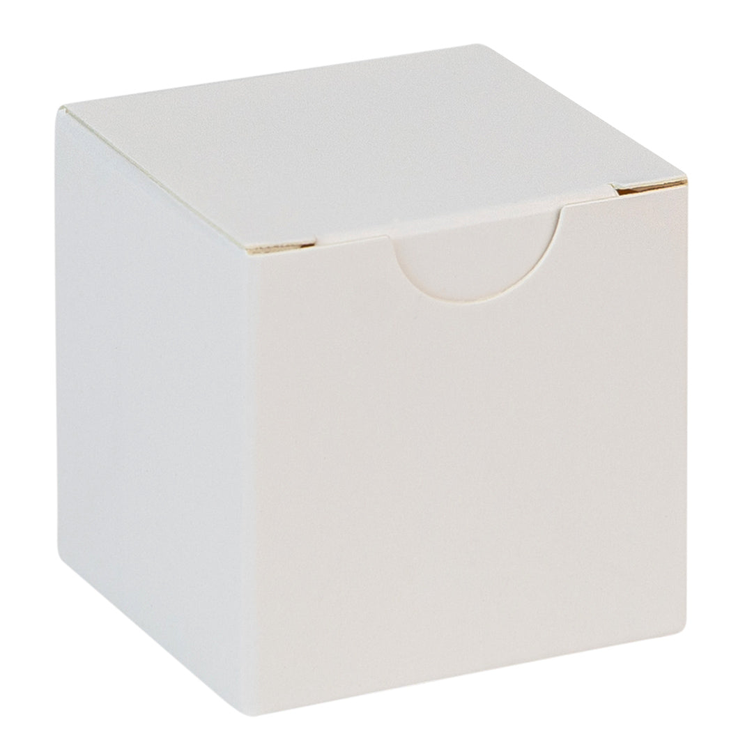 White Gift Tuck Top Boxes 2x2x2 48 Pack 2x2x2