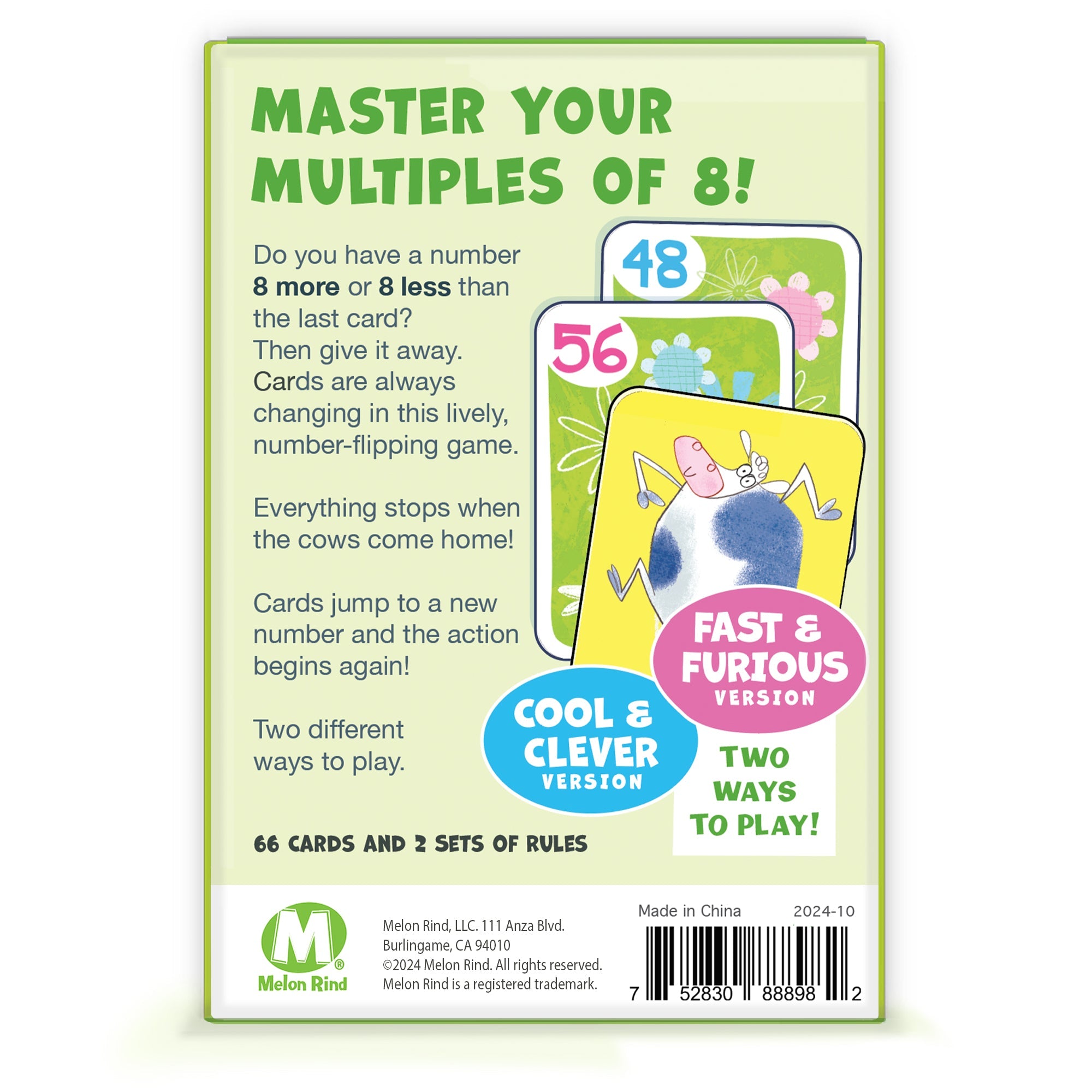 Jump 8 - Multiples Of 8 Game