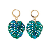 Tropical Leaf Earrings