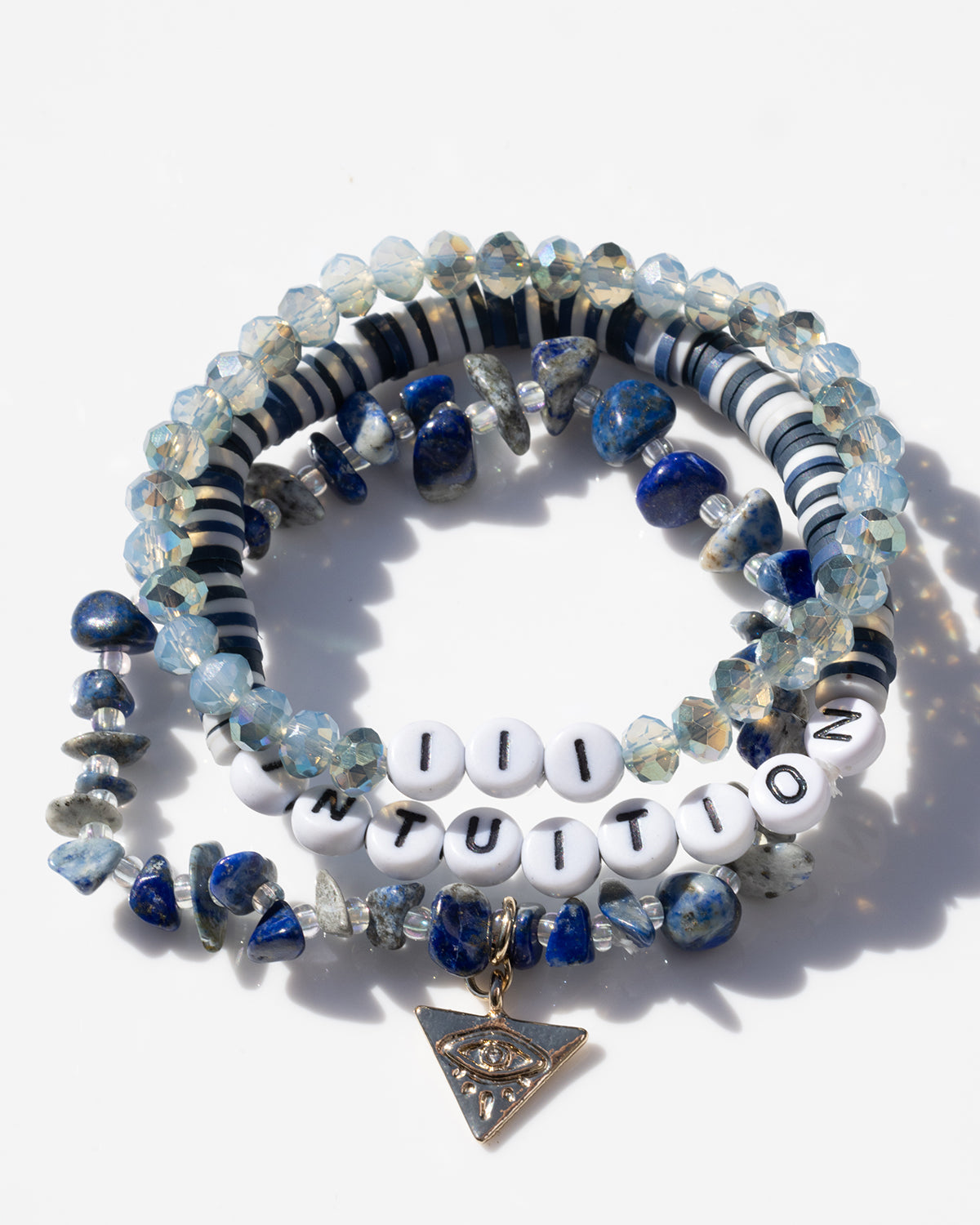 Intuition Angel Number 111 Bracelet Set