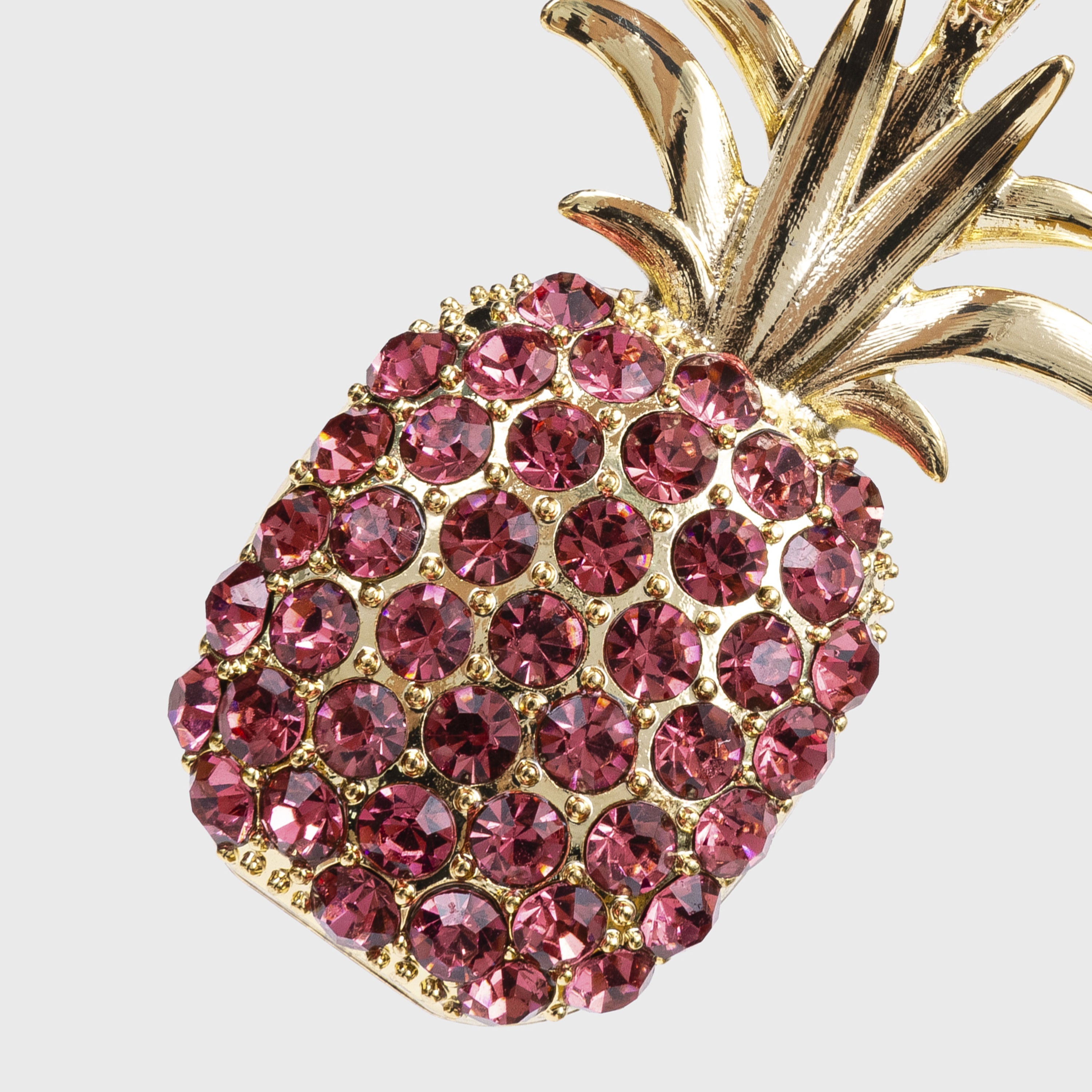 Pineapple Hanging Ornament, Rose