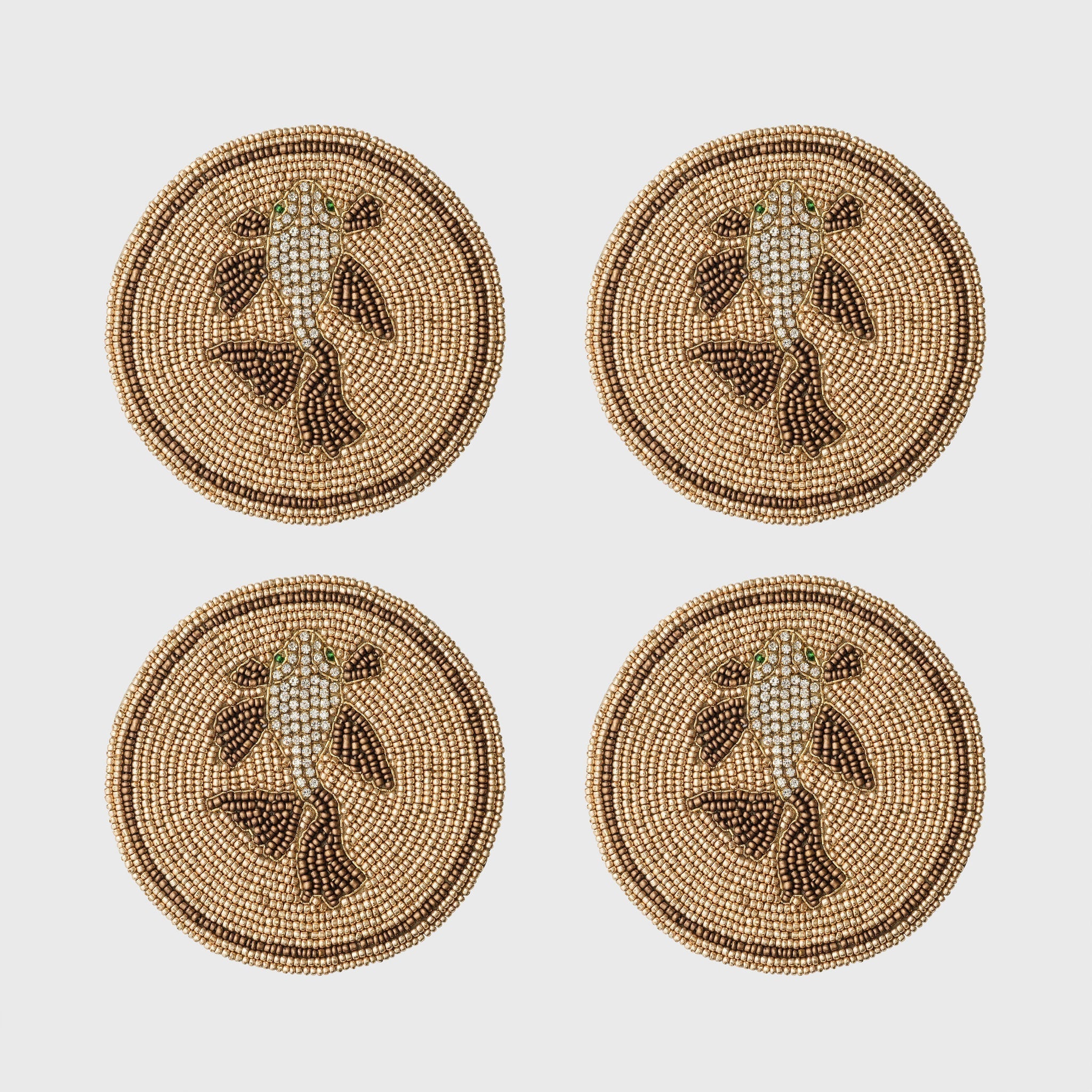 Pisces Coasters, Set Of Four