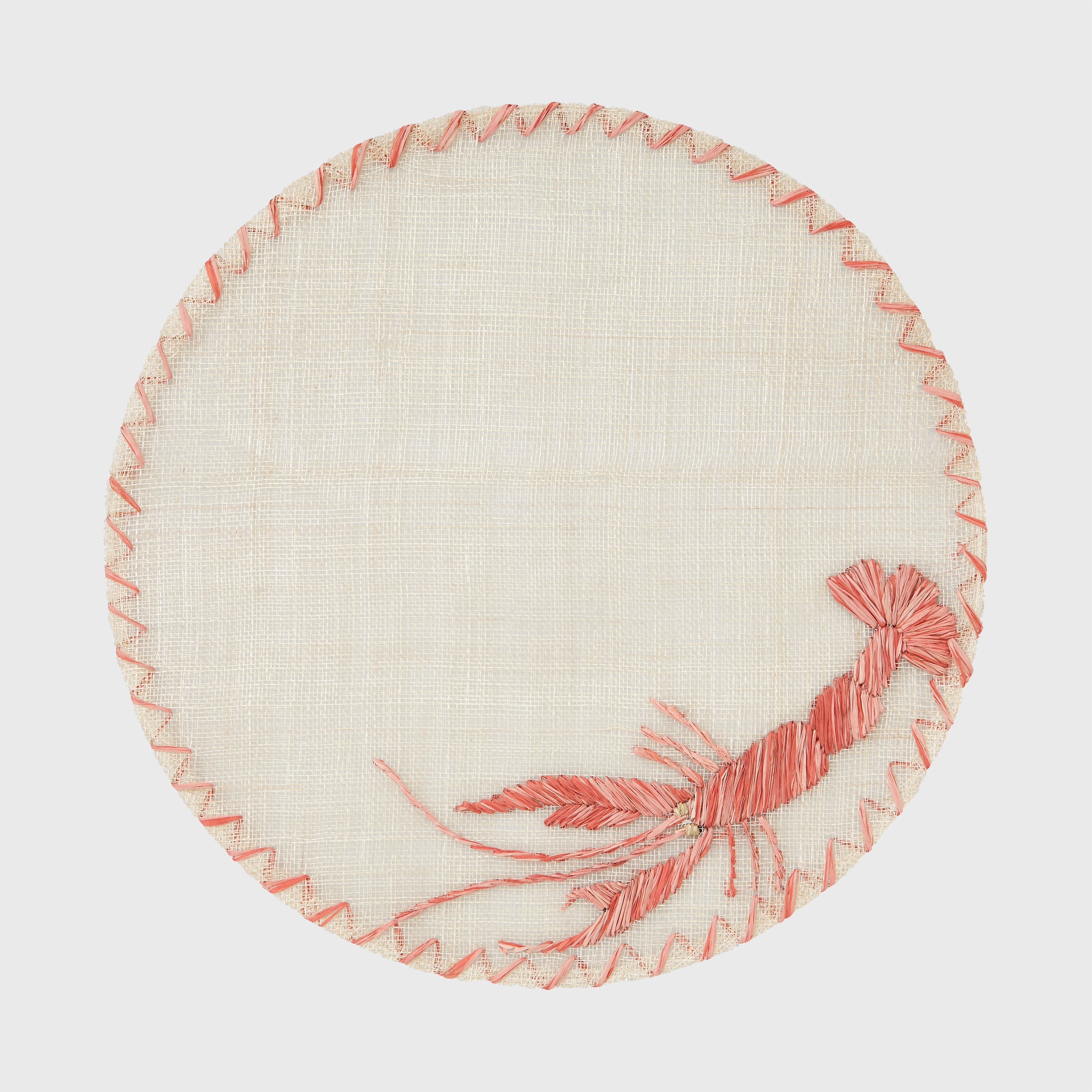 Straw Lobster Placemat, Set Of Four