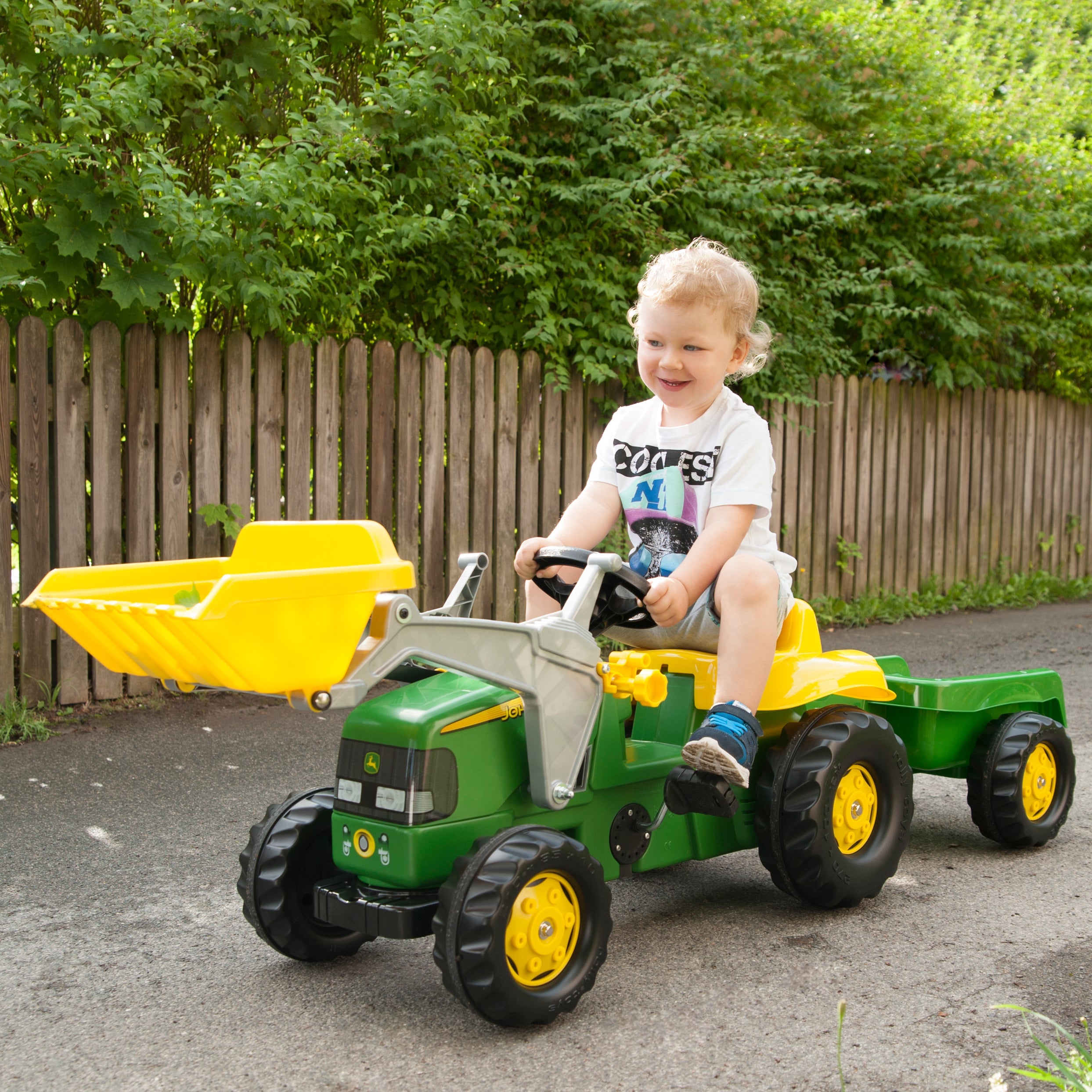 John Deere Pedal Tractor With Loader