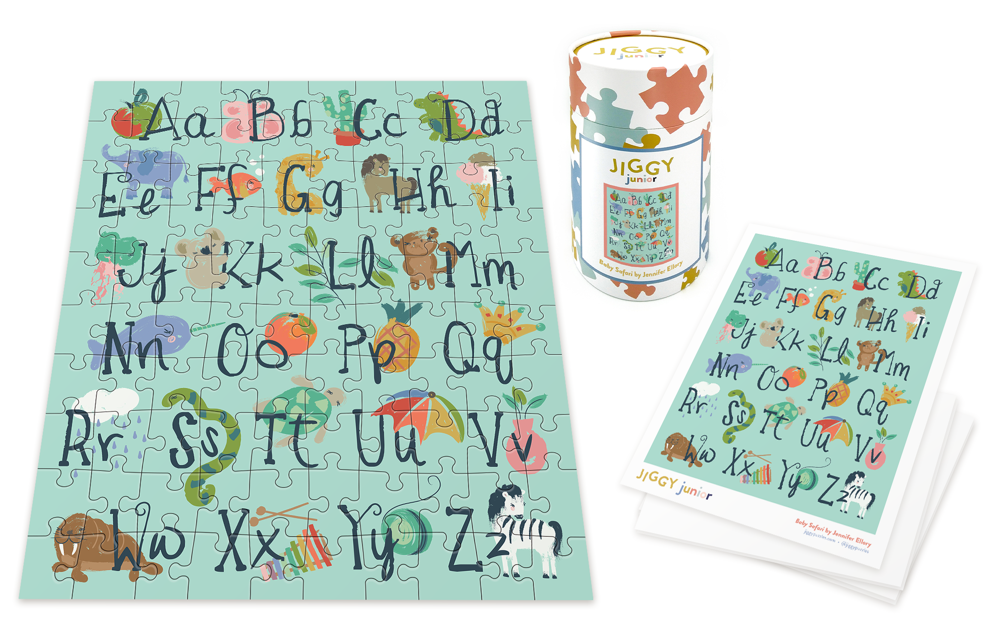 Jiggy Junior, Baby Safari By Jennifer Ellory