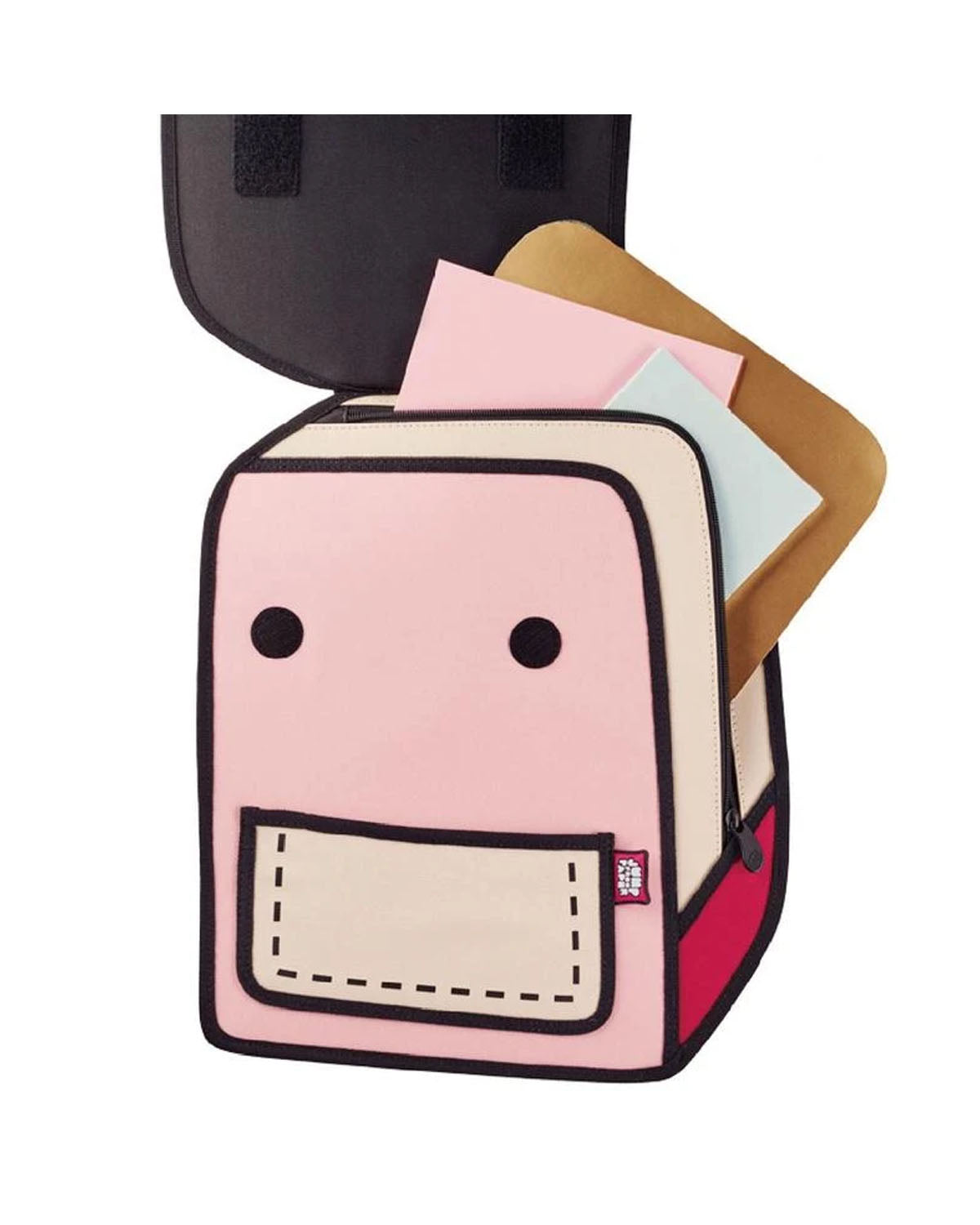 2d Backpack Spaceman Coo Coo Pink