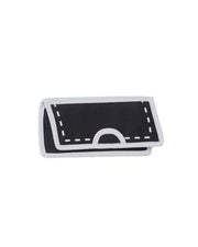 2d Purse Spotlight Graffiti Black