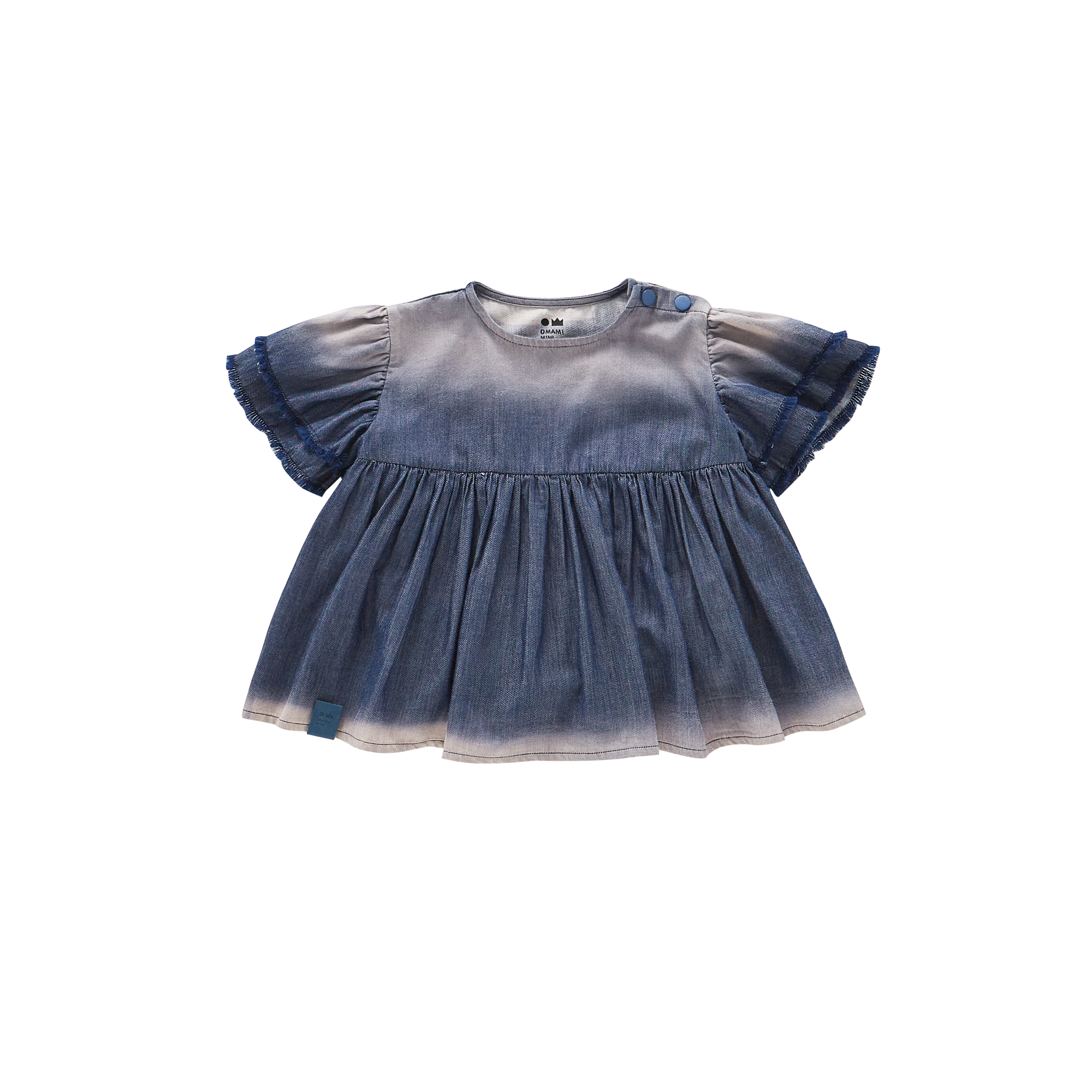Baby Fit & Flare Dress | Navy