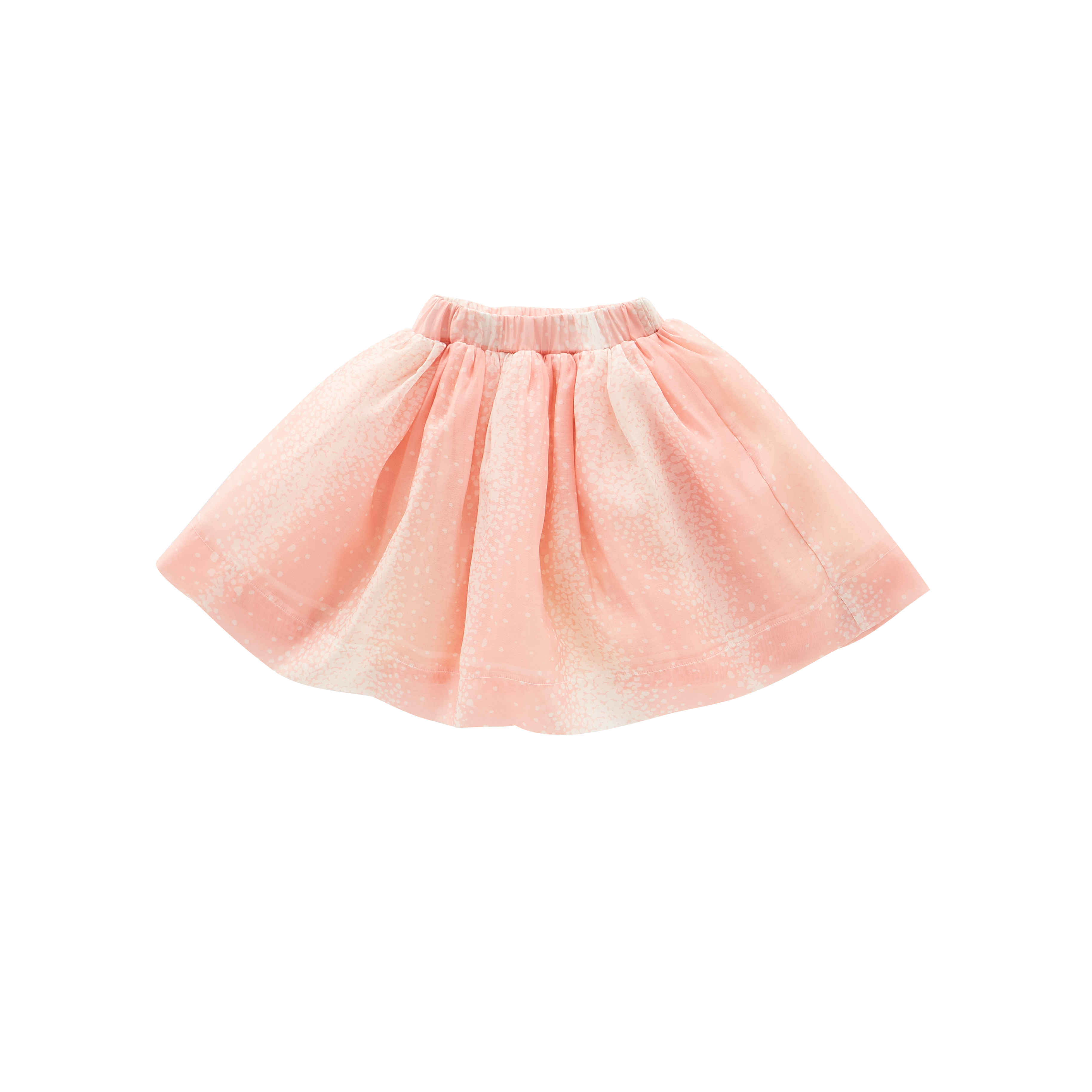 Layered Organza Skirt | Pink