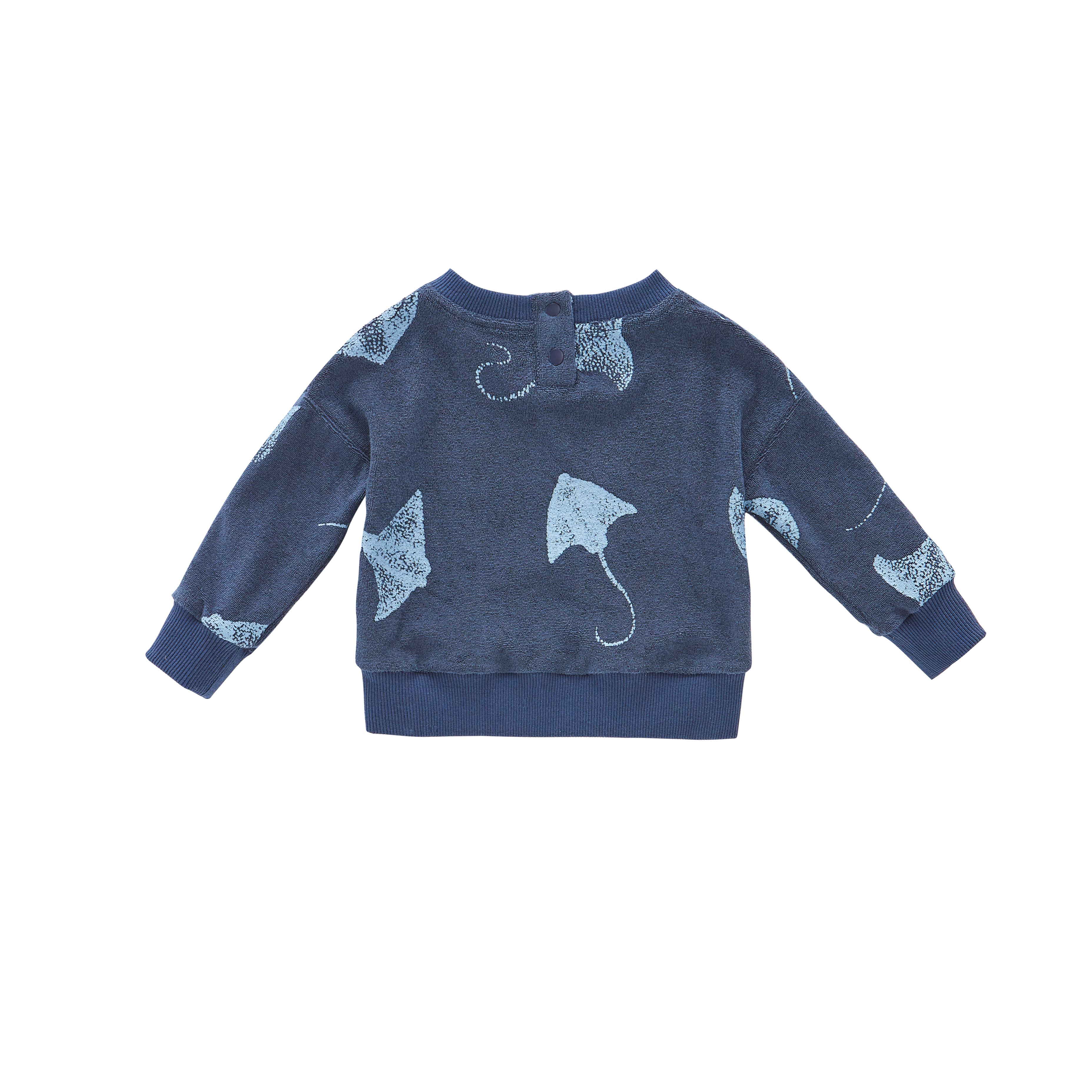 Baby Terry Sweatshirt | Navy