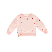 Terry Sweatshirt | Pink