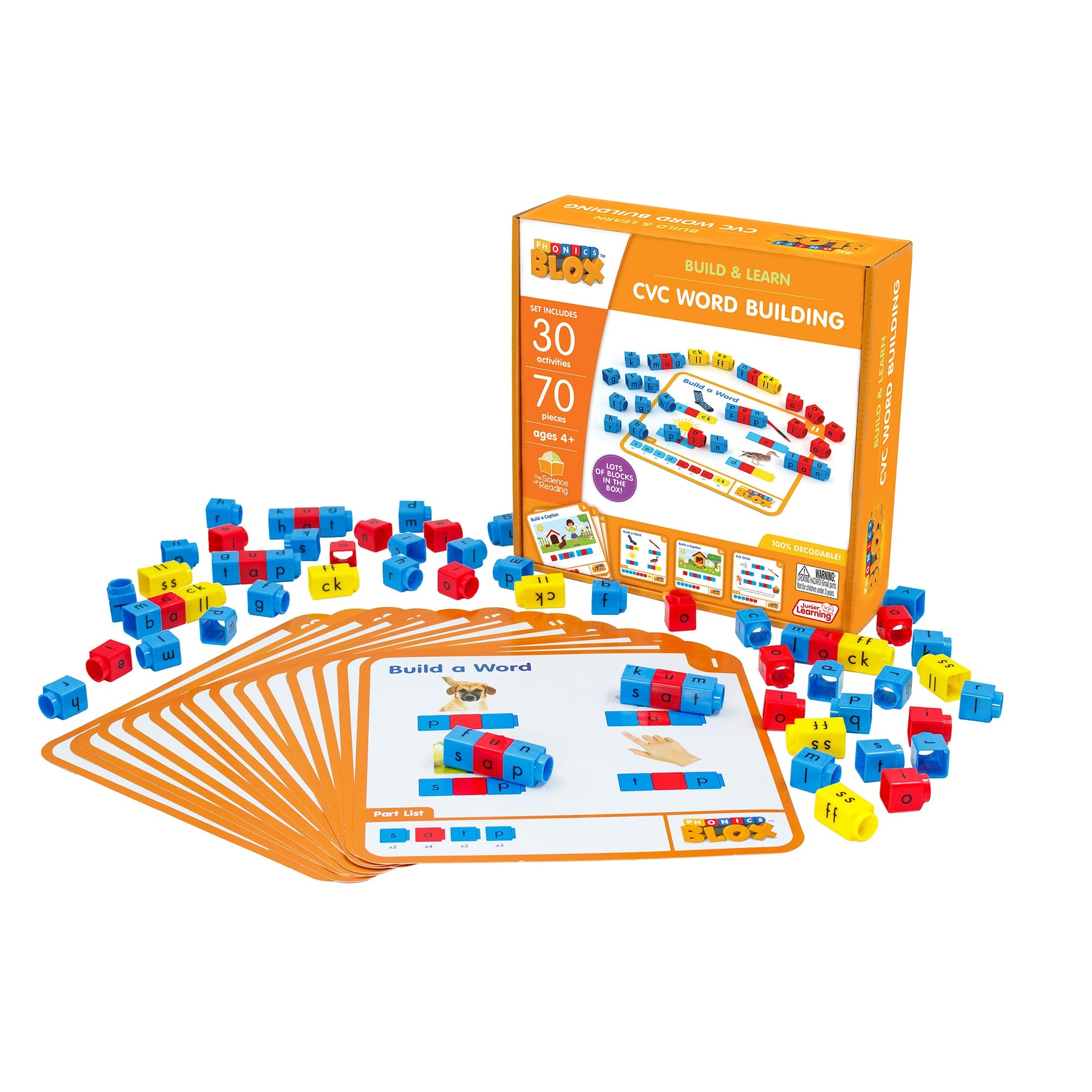 Cvc Word Building - Phonics Blox