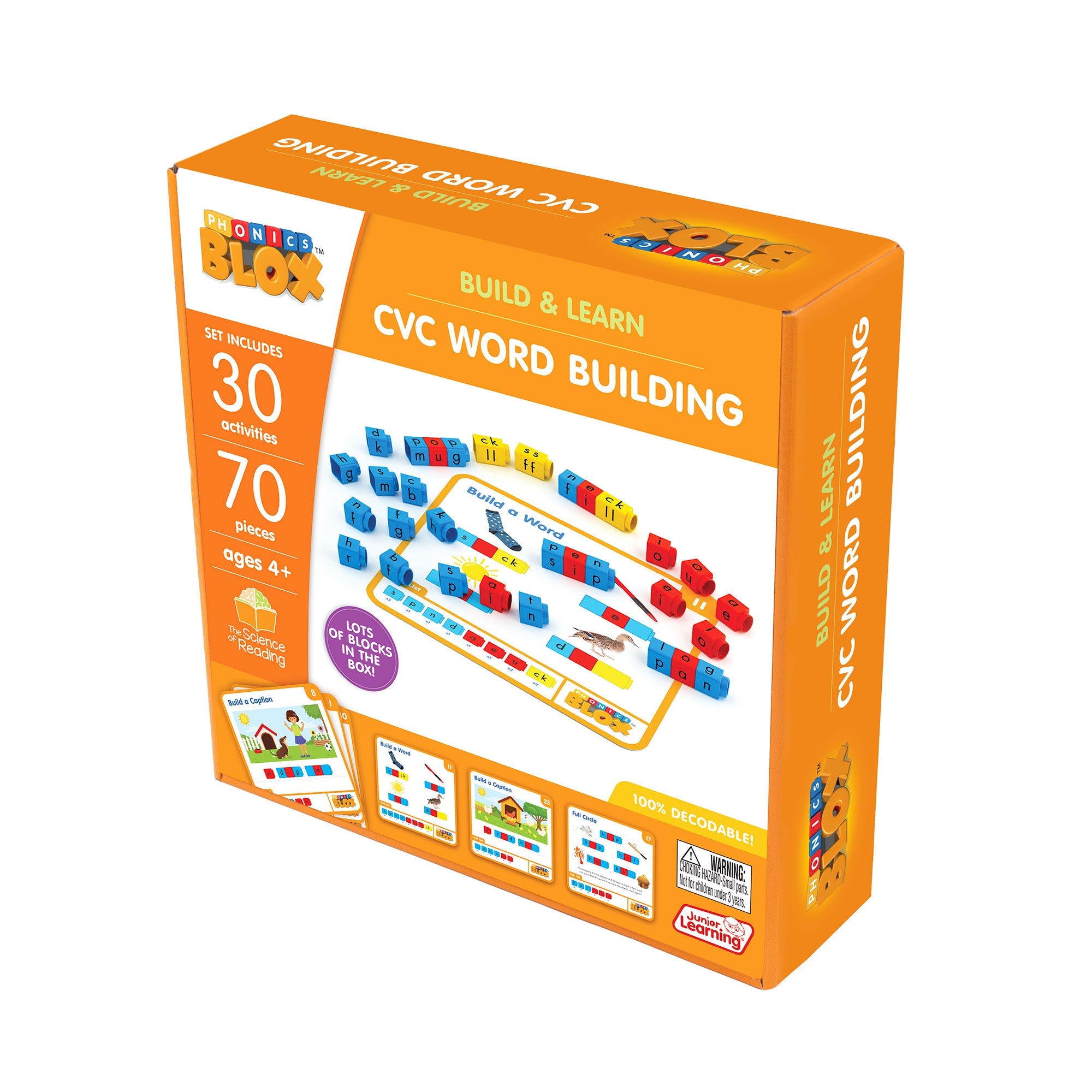 Cvc Word Building - Phonics Blox