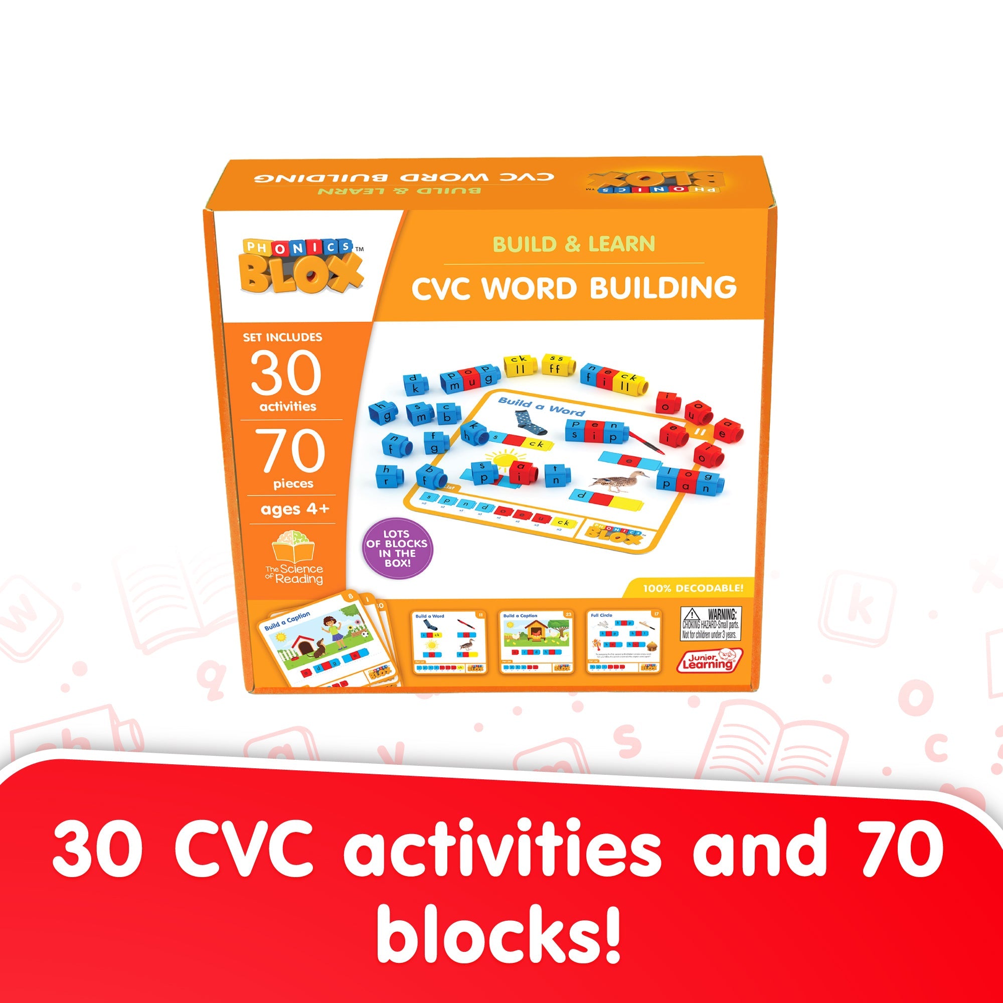 Cvc Word Building - Phonics Blox