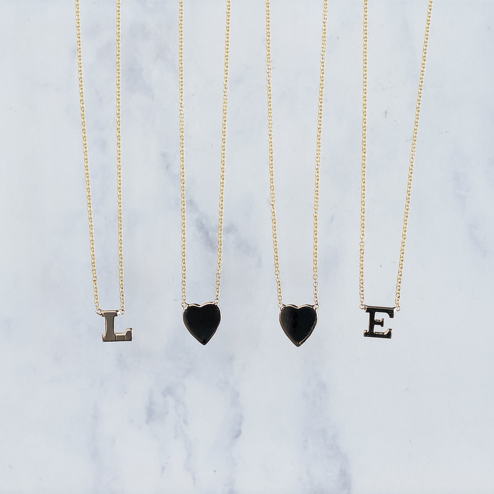 14k Gold Heart Necklace