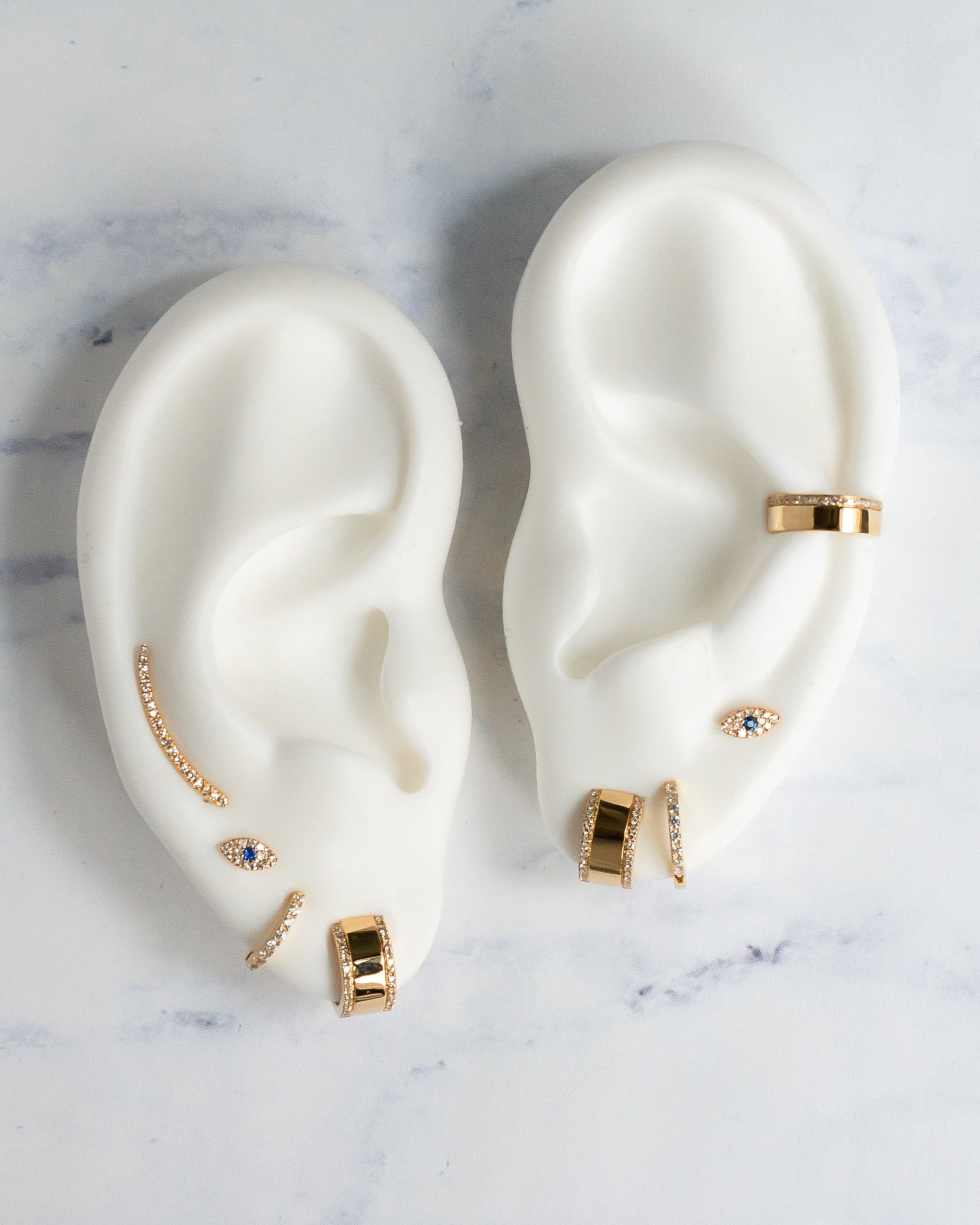 Thick Diamond Ear Cuff