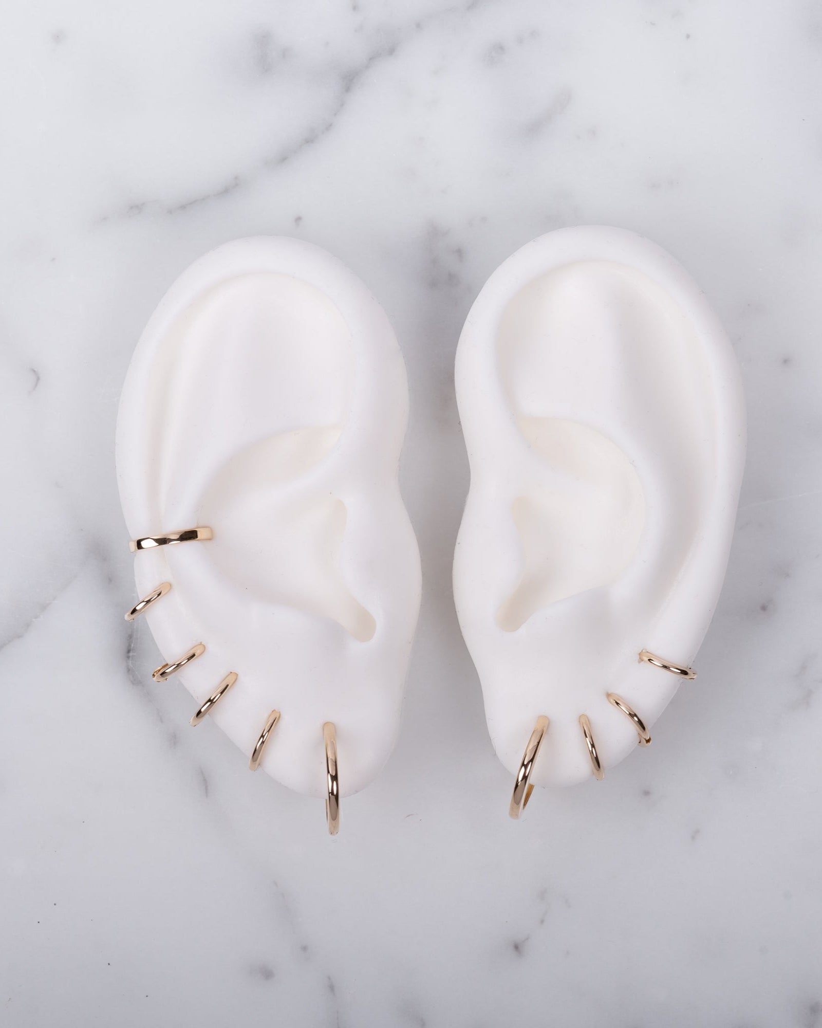 14k Gold Small Huggie Earrings