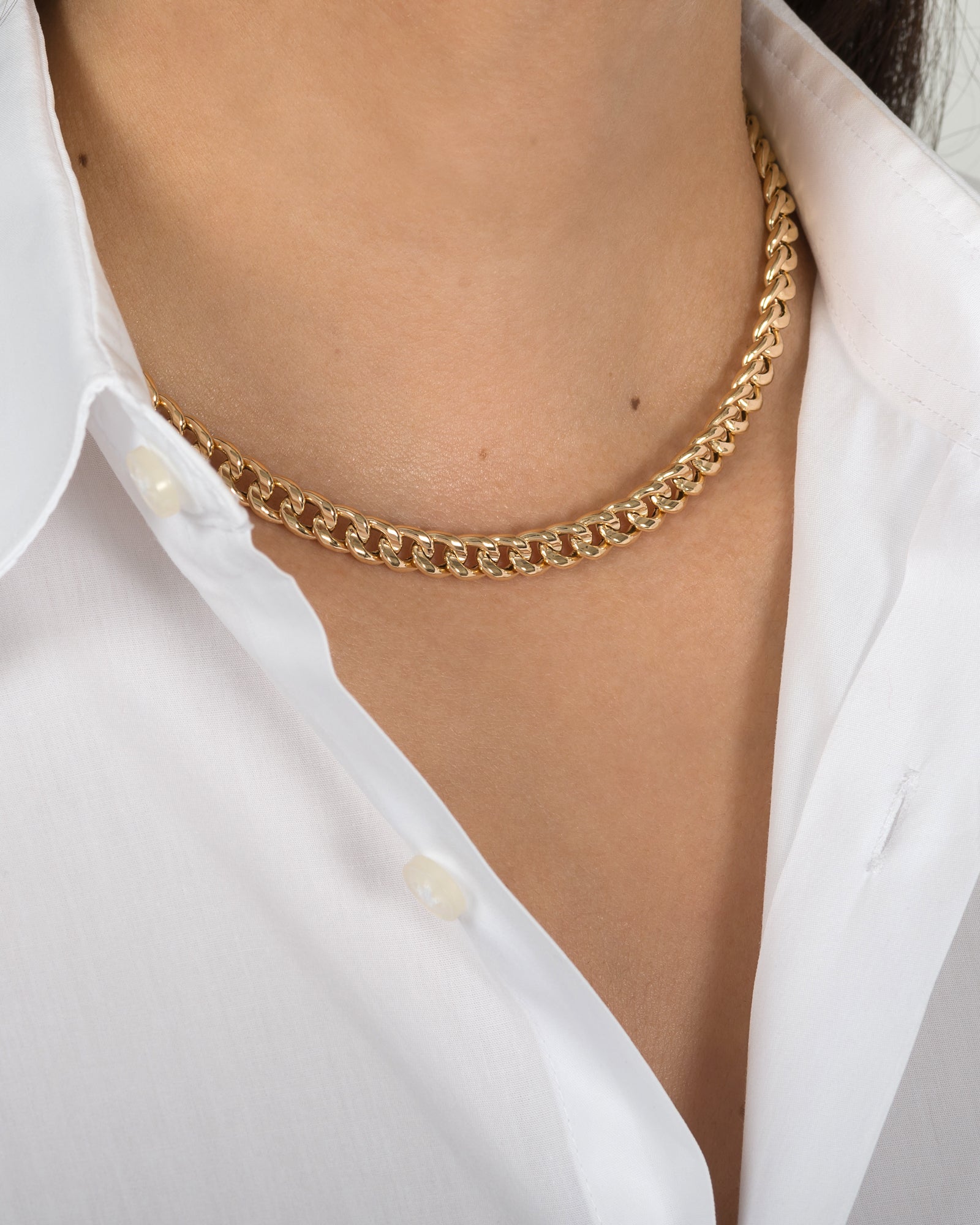 14k Large Miami Cuban Link Necklace