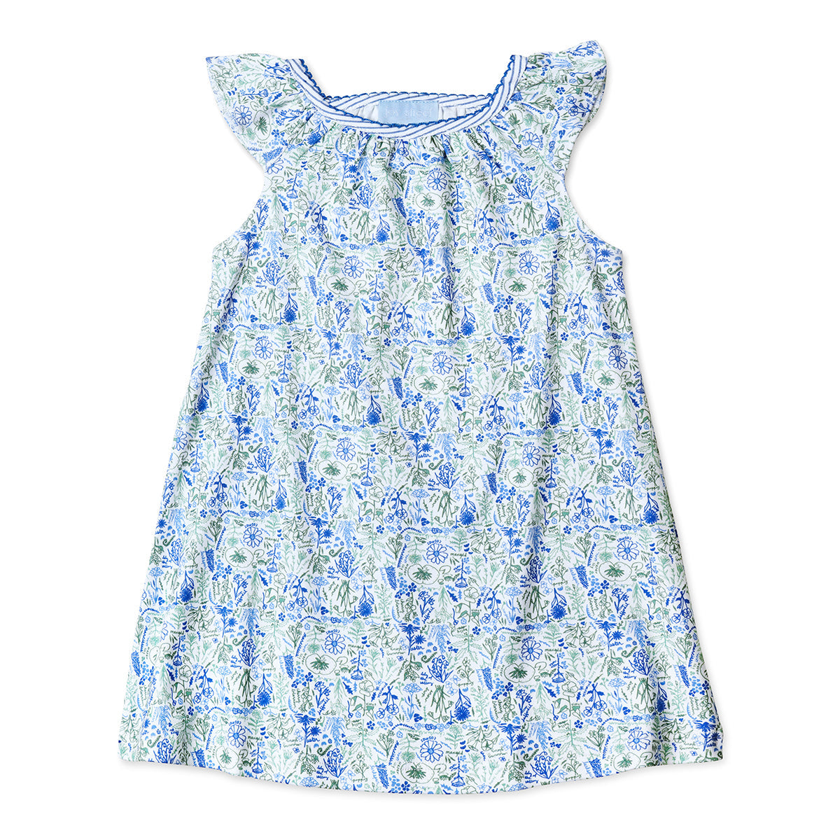 Birth Flowers Emilia Lounge Girls Dress - Birth Flowers - Aster Multi