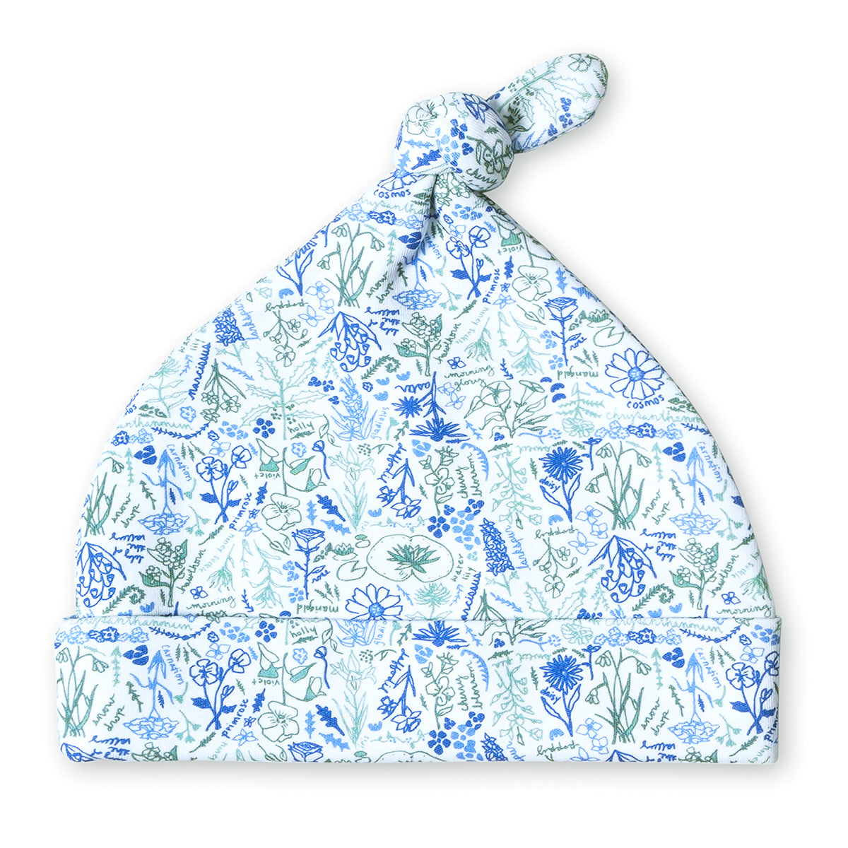 Birth Flowers Baby Hat - Birth Flowers - Aster Multi