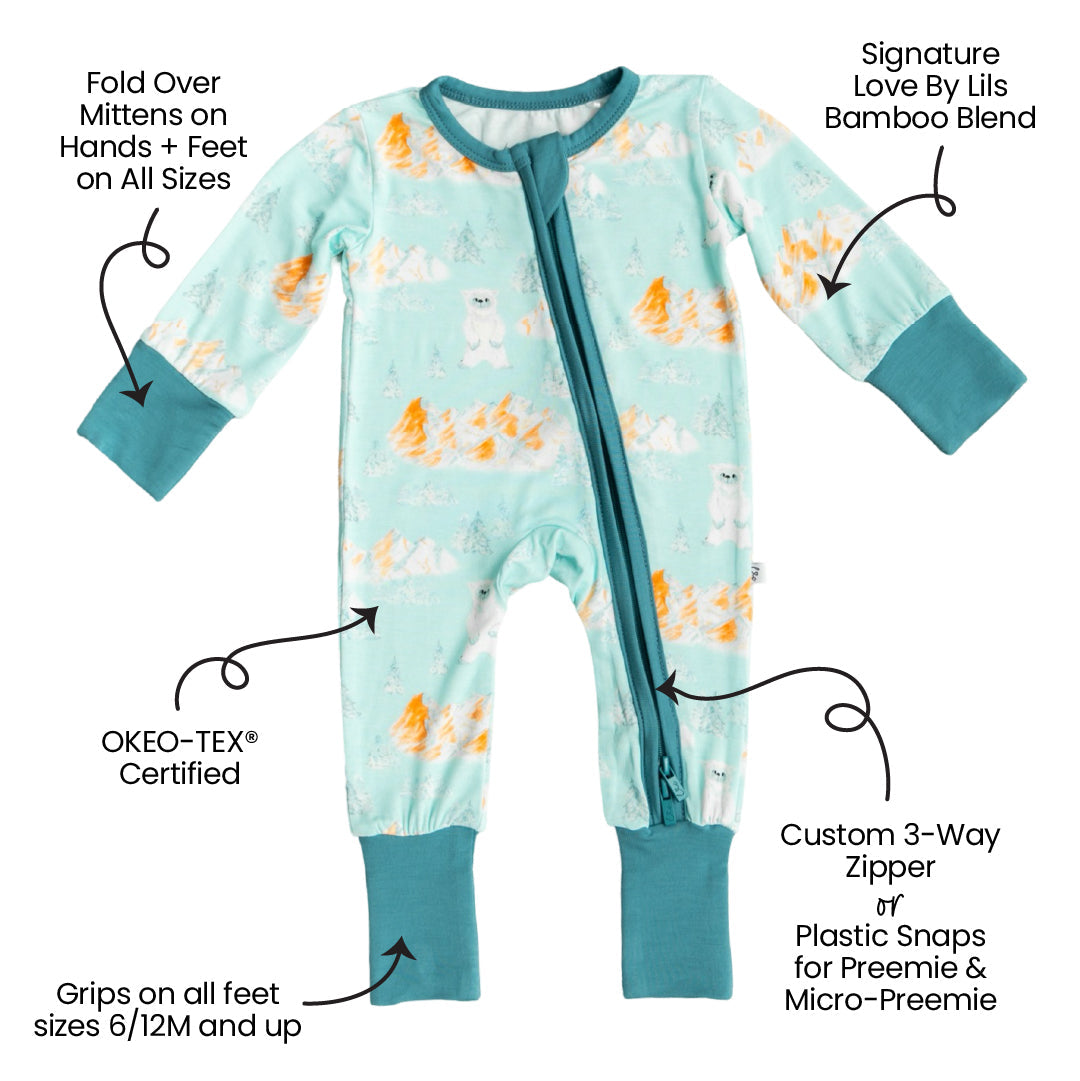 Jude Bamboo Convertible Footie