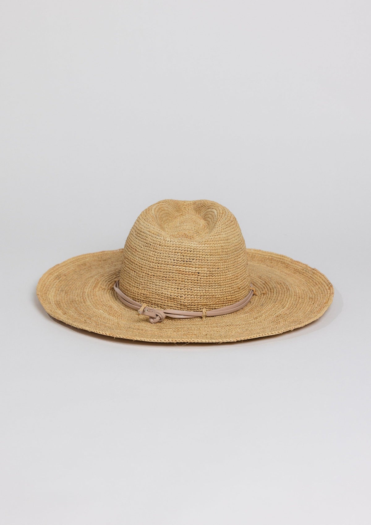 Raffia Crochet Continental- Natural