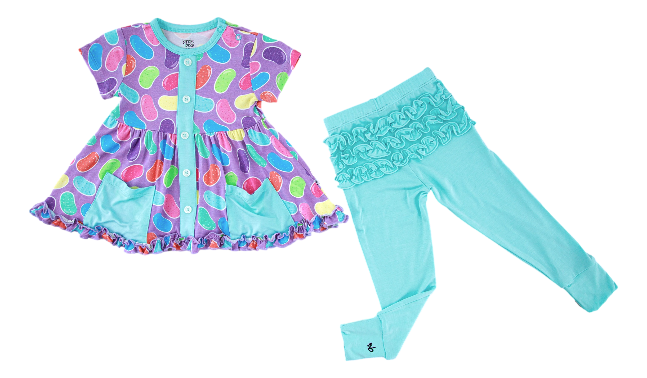 Julie Birdie Peplum Set