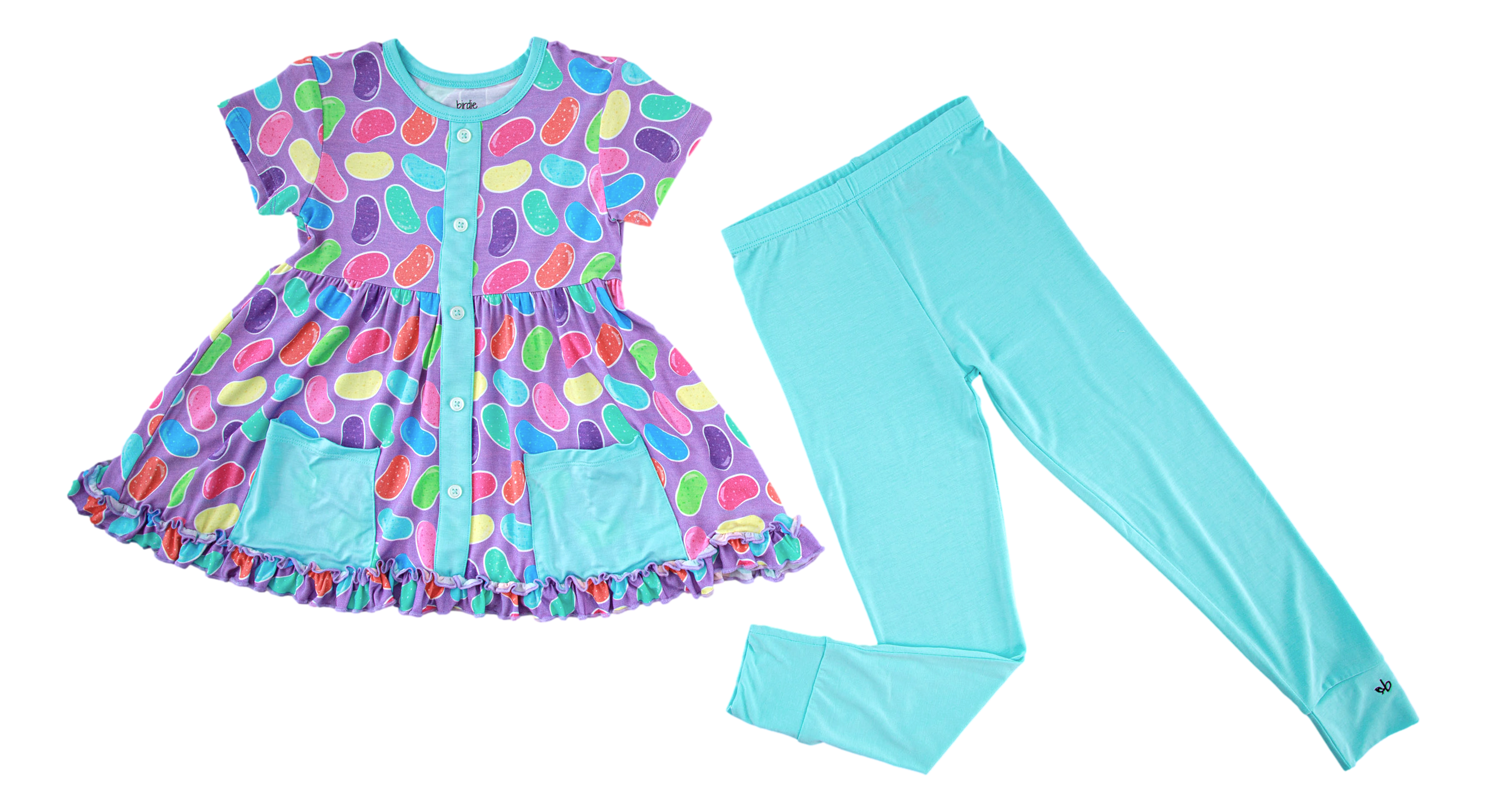 Julie Birdie Peplum Set