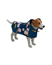 Dog Poncho Japanese Blossom
