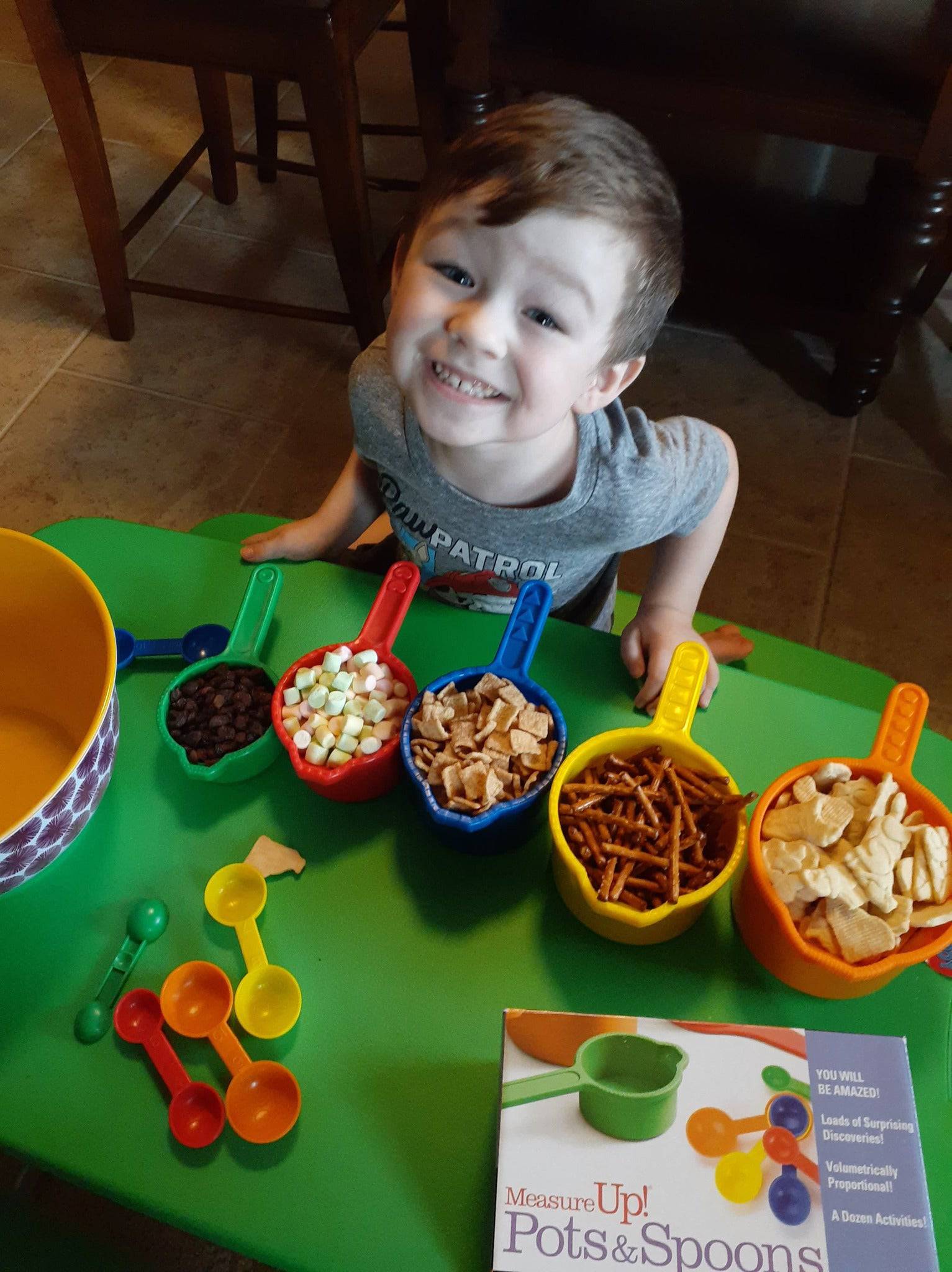 Measure Up! Pots & Spoons Stack & Learn Set