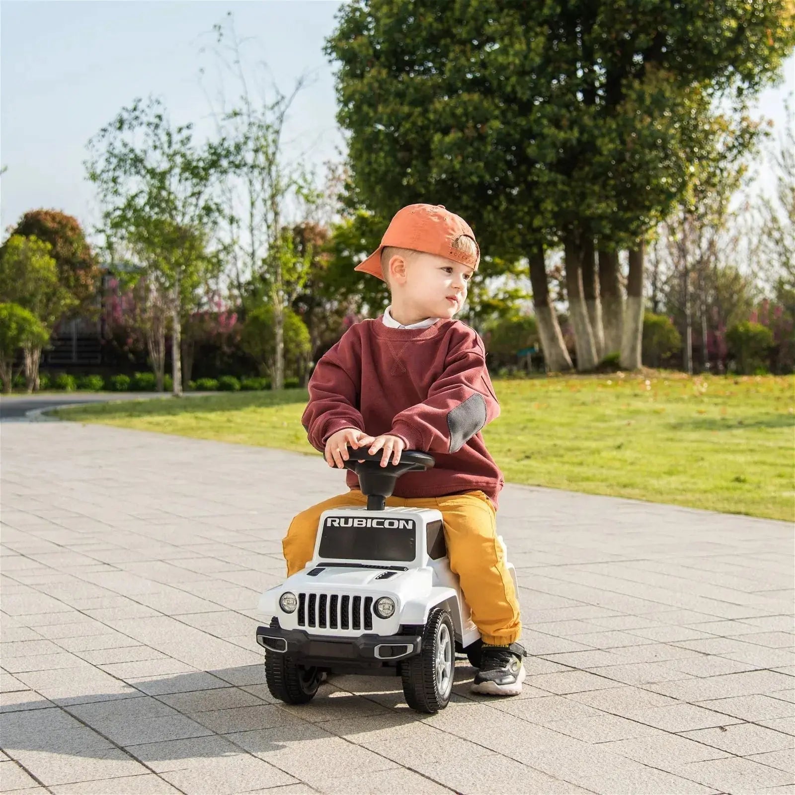 Jeep Rubicon Foot To Floor Ride-on For Toddlers