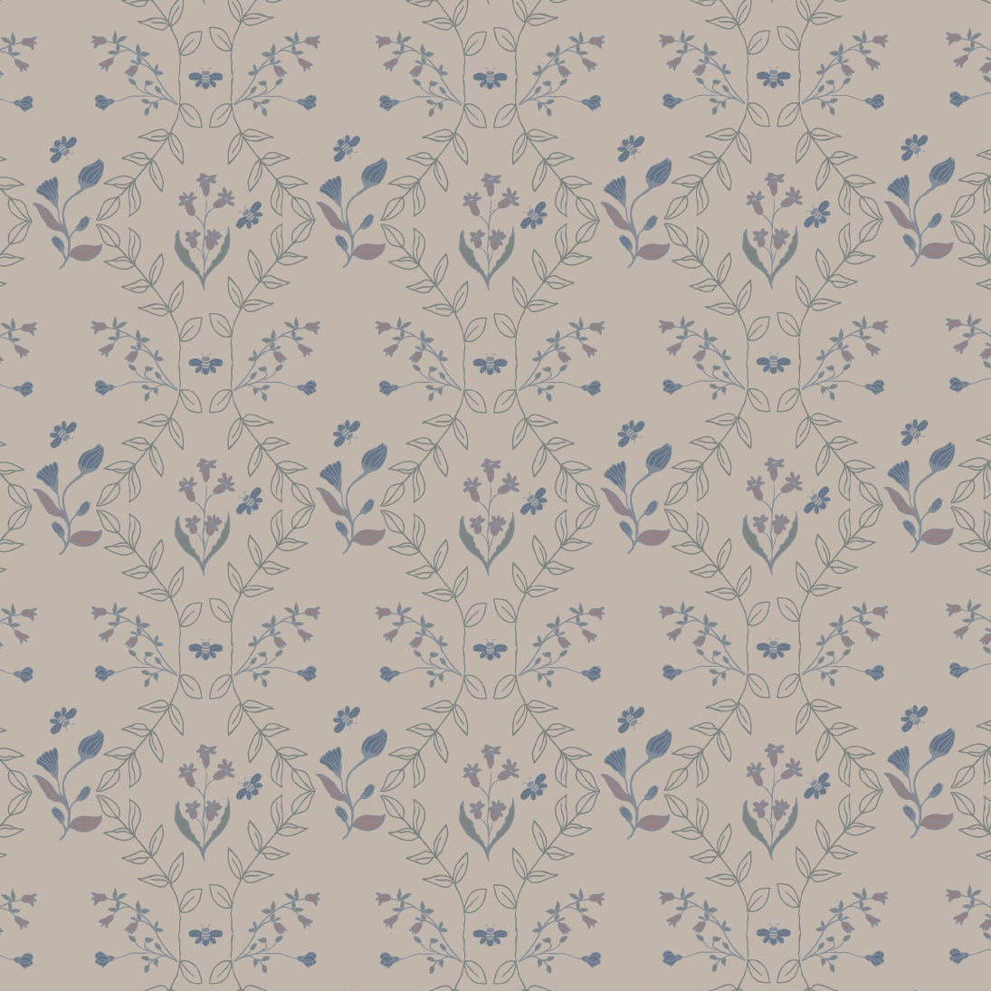 Jennings Wallpaper By Hannah Langford Design