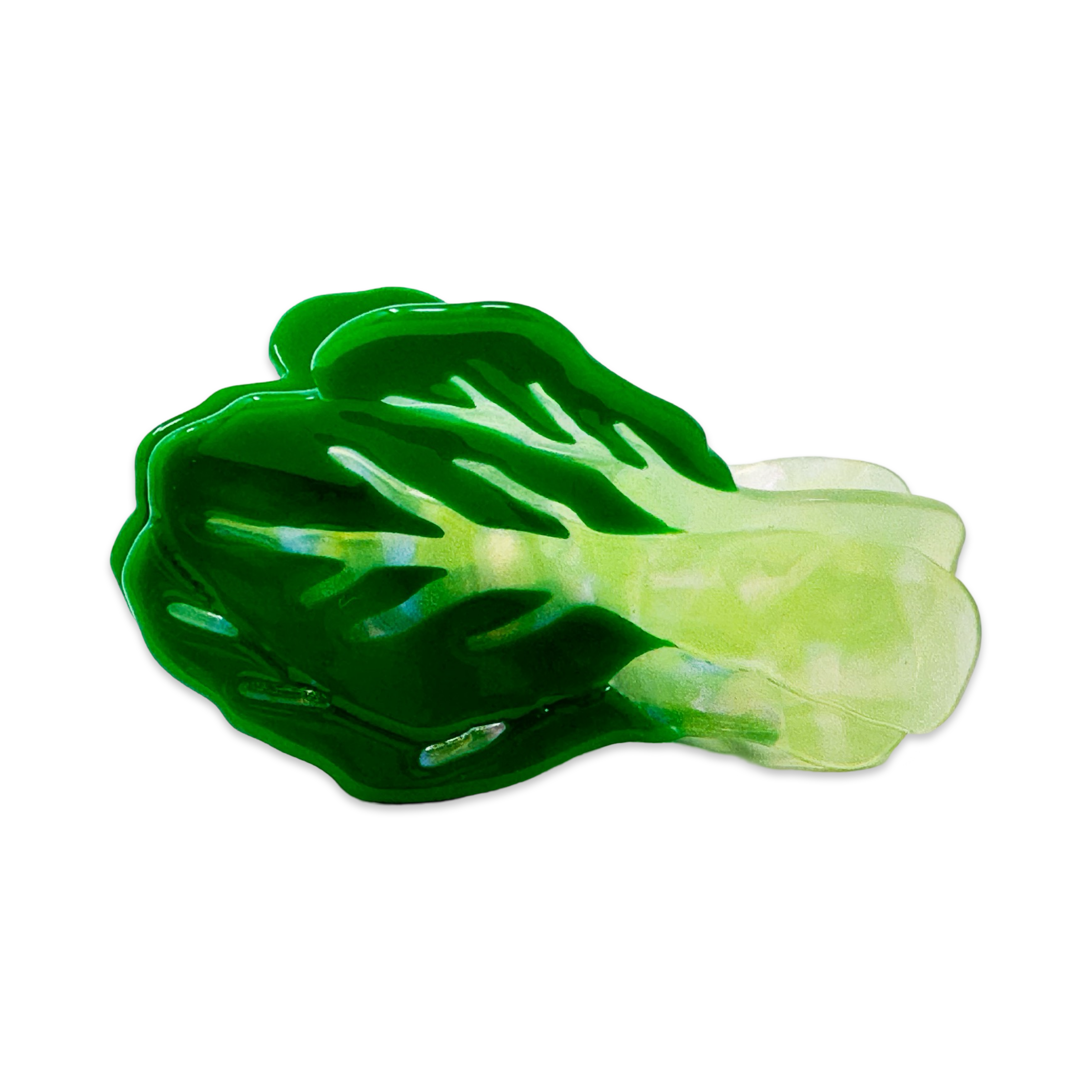 Large Bok Choy Hair Claw Clip