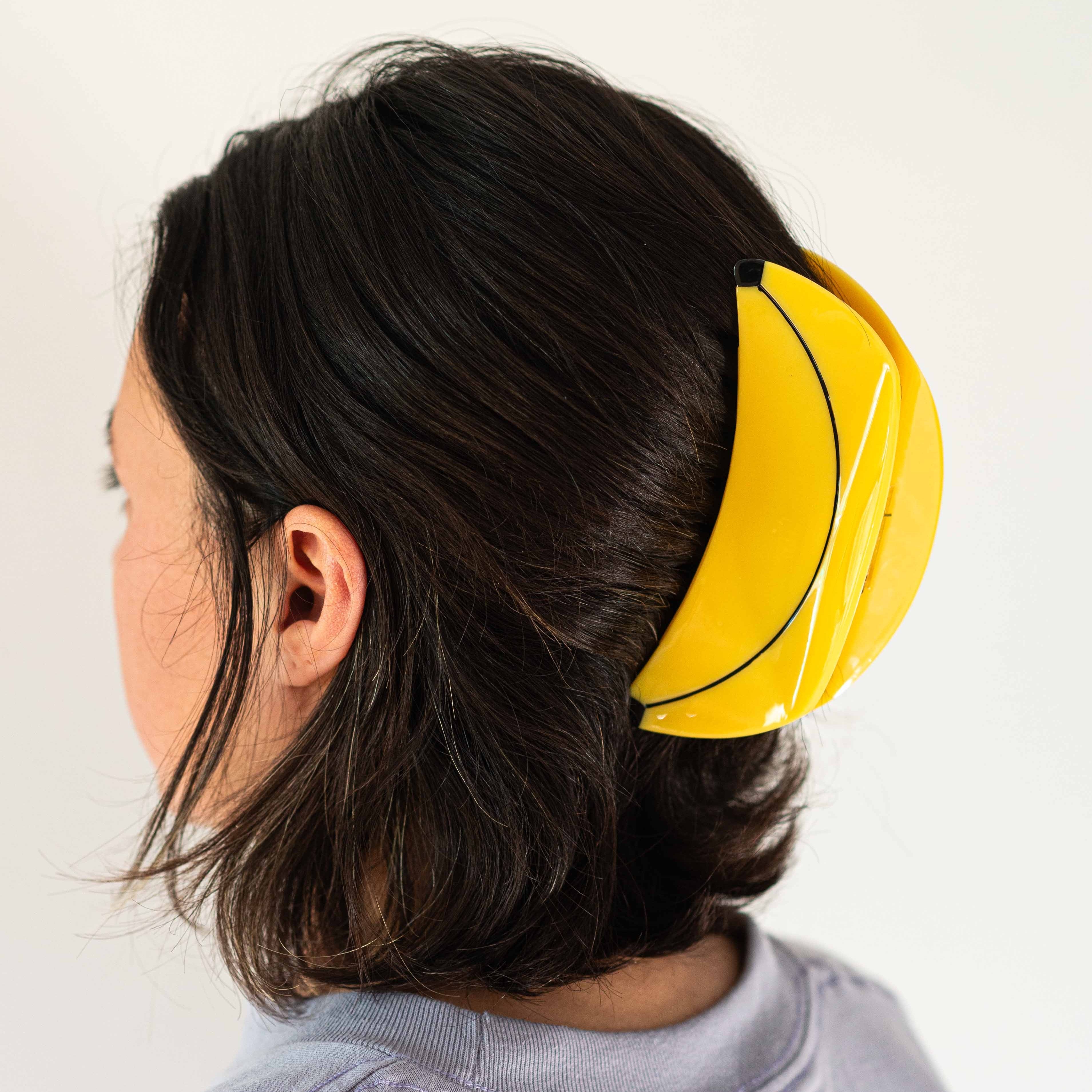 Xl Banana Hair Claw Clip