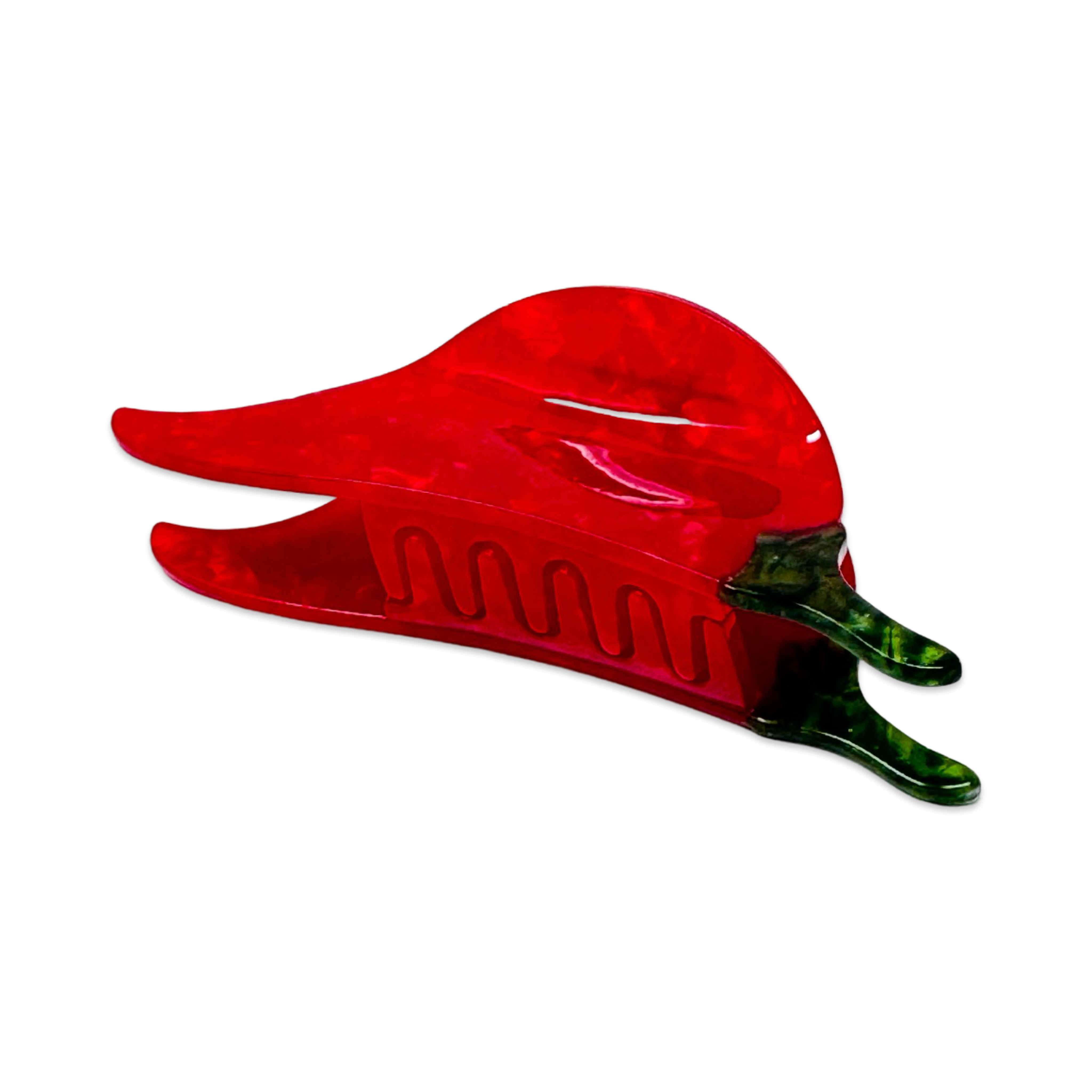 Large Chili Pepper Hair Claw Clip