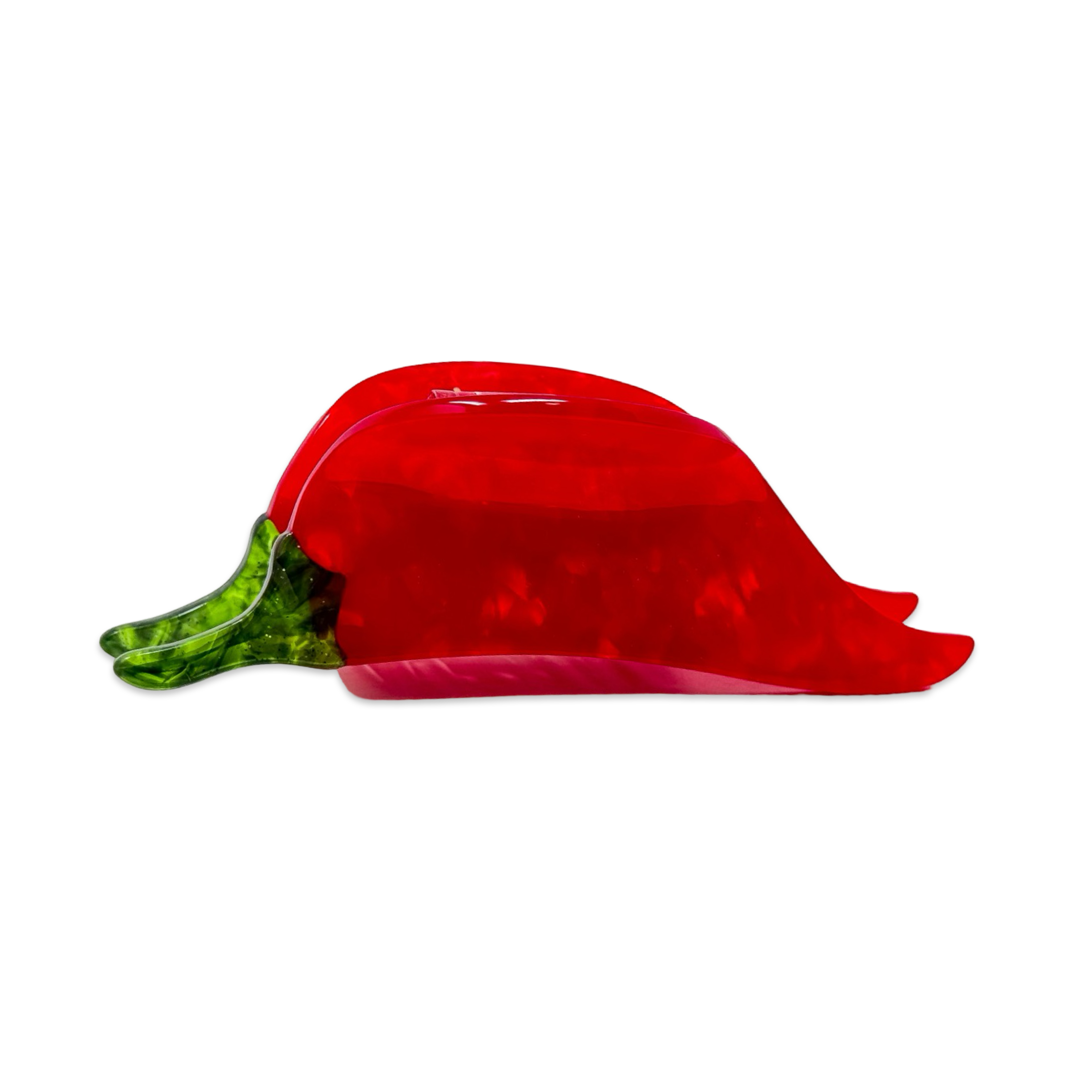 Large Chili Pepper Hair Claw Clip