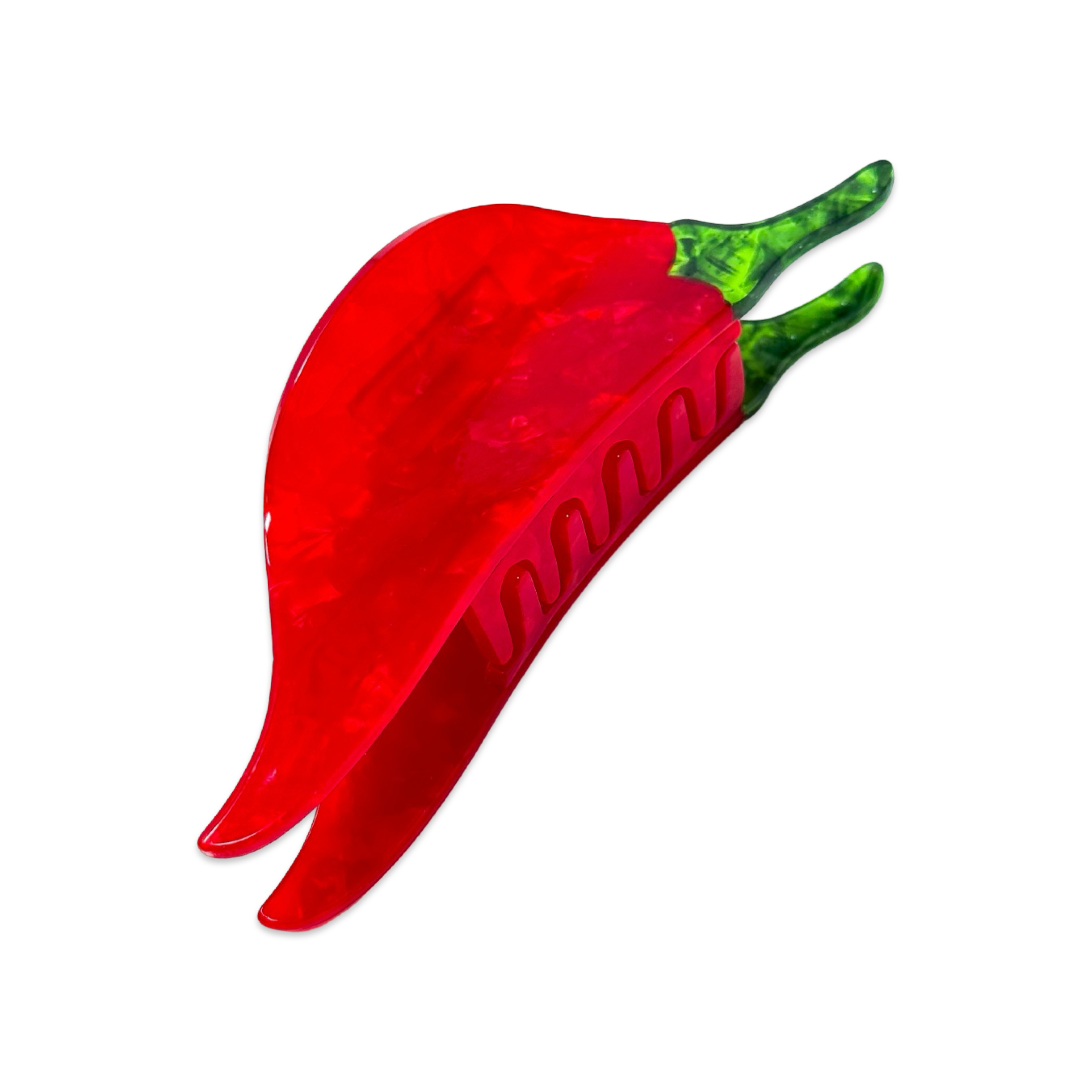 Large Chili Pepper Hair Claw Clip